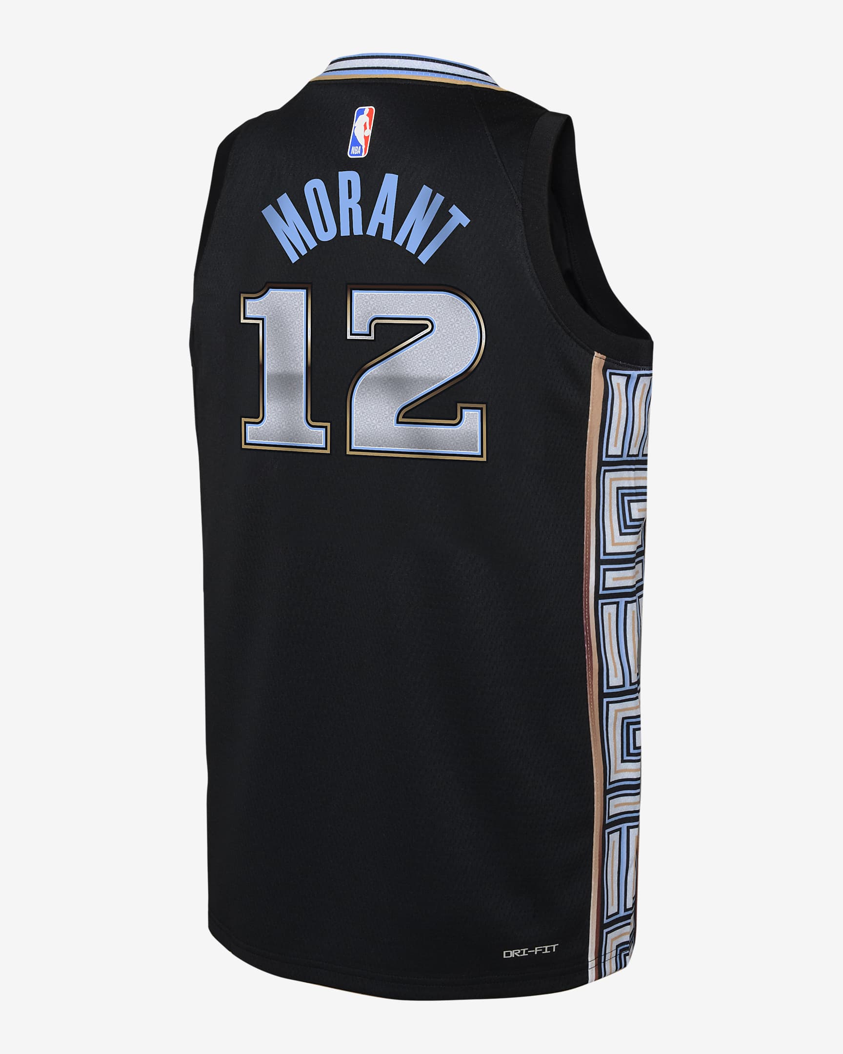 Maglia Ja Morant Memphis Grizzlies City Edition Nike Dri-FIT Swingman NBA – Ragazzi - Nero