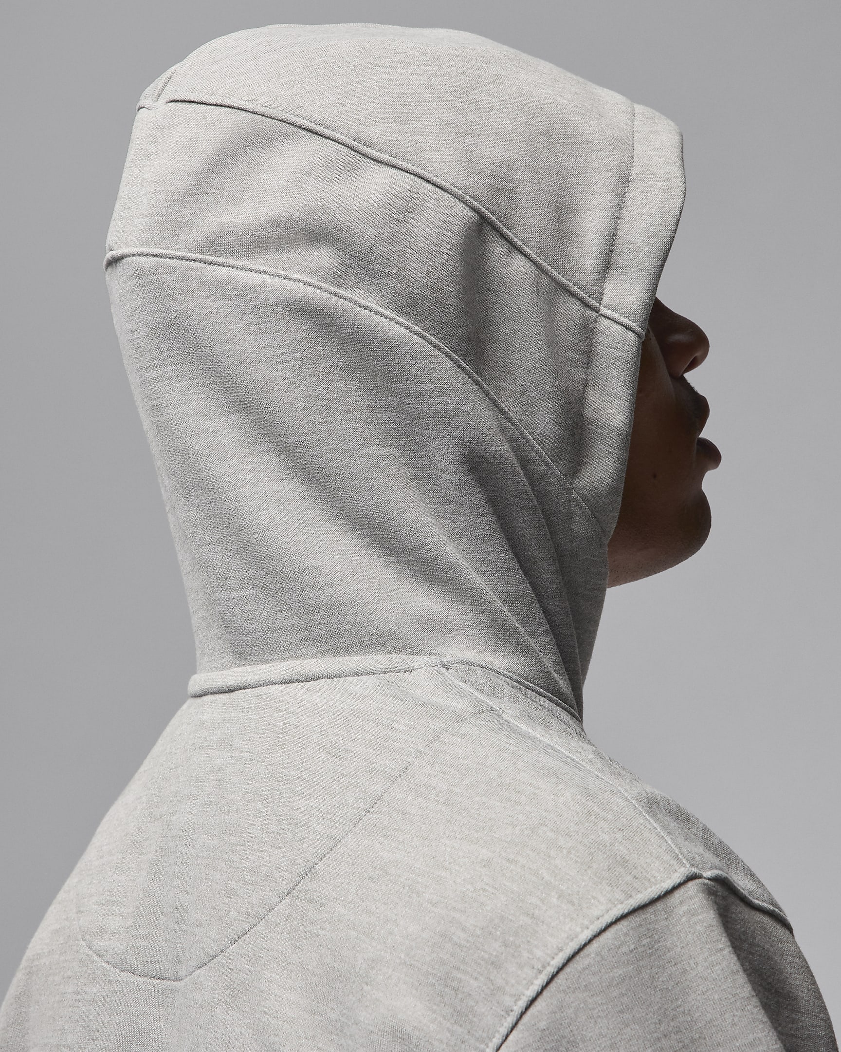 France Practice Nike Basketball fleecehoodie voor heren - Dark Grey Heather/Old Royal