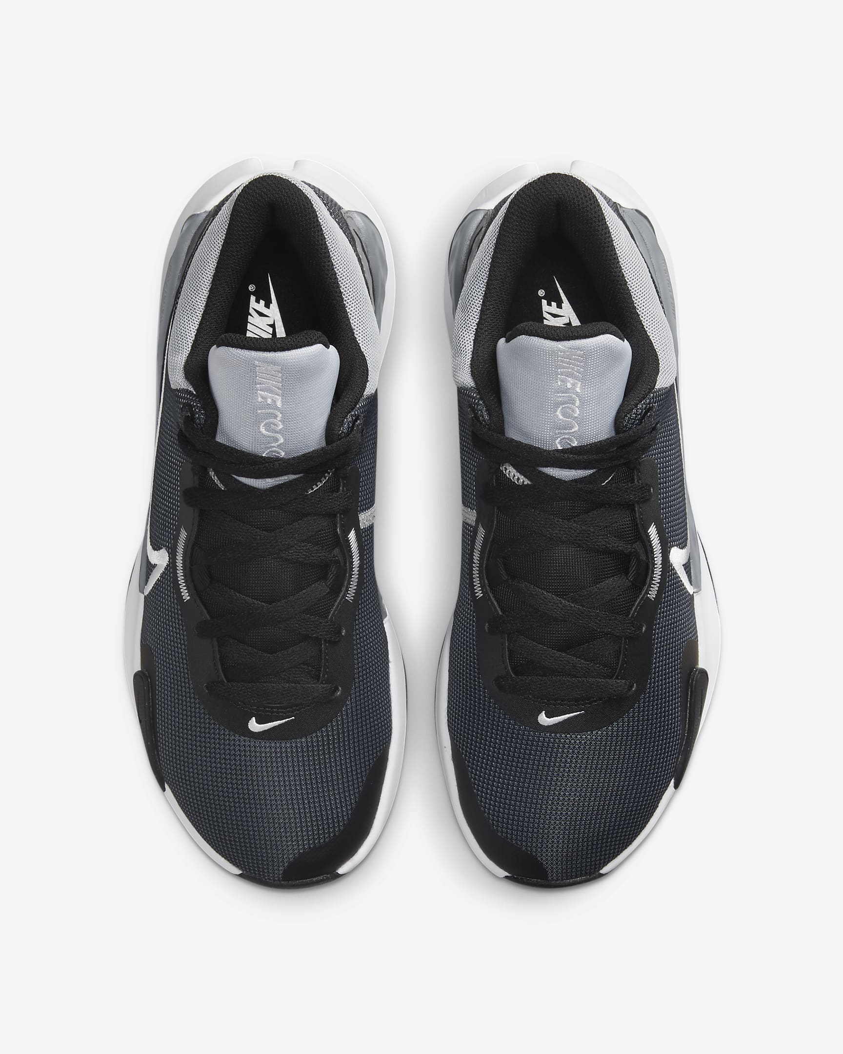 Nike Elevate 3 Basketball Shoes - Black/Wolf Grey/Cool Grey/White