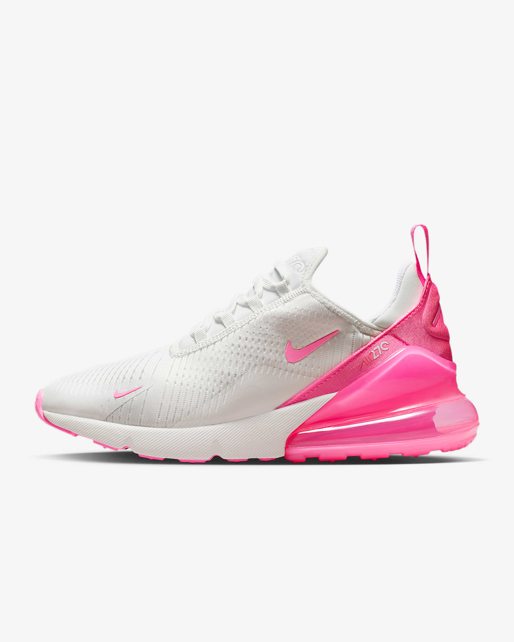 Chaussure Nike Air Max 270 pour femme - Summit White/Summit White/Pink Spell
