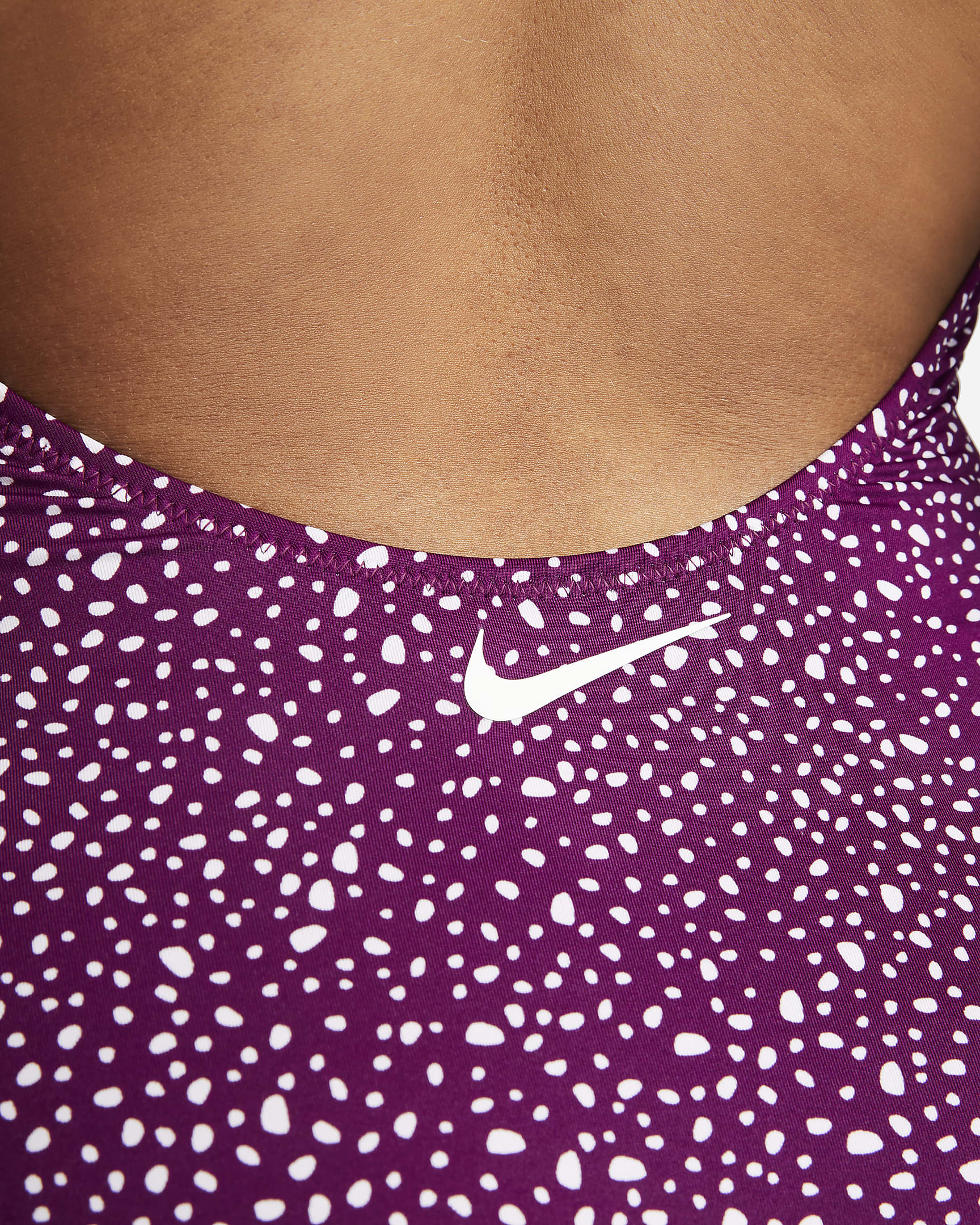 Nike Water Dots Women's Keyhole Back One Piece. Nike.com