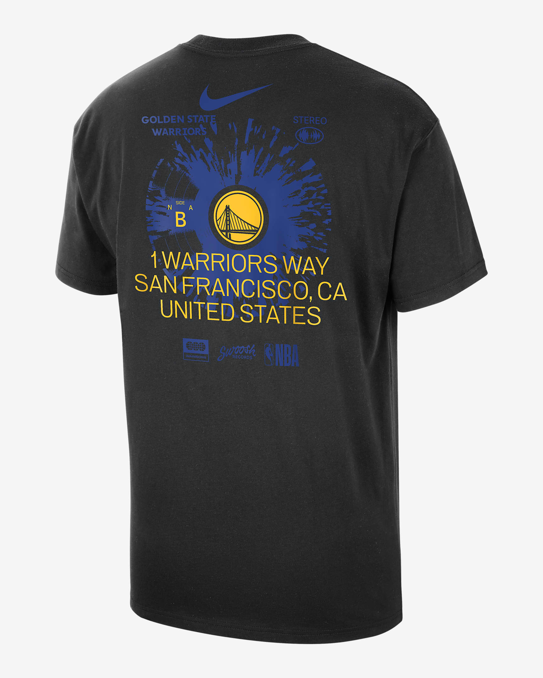 Golden State Warriors Max90 Men's Nike NBA T-Shirt. Nike.com