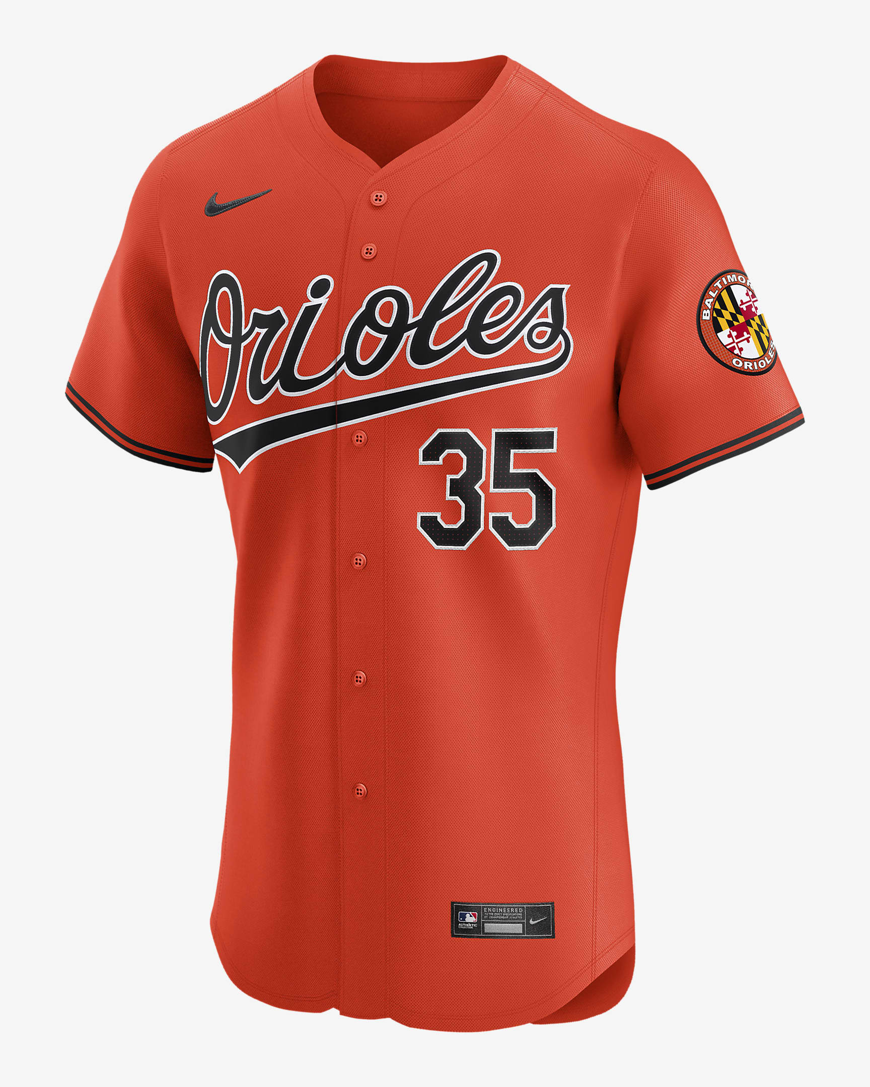 Adley Rutschman Baltimore Orioles Men's Nike Dri-FIT ADV MLB Elite Jersey - Orange