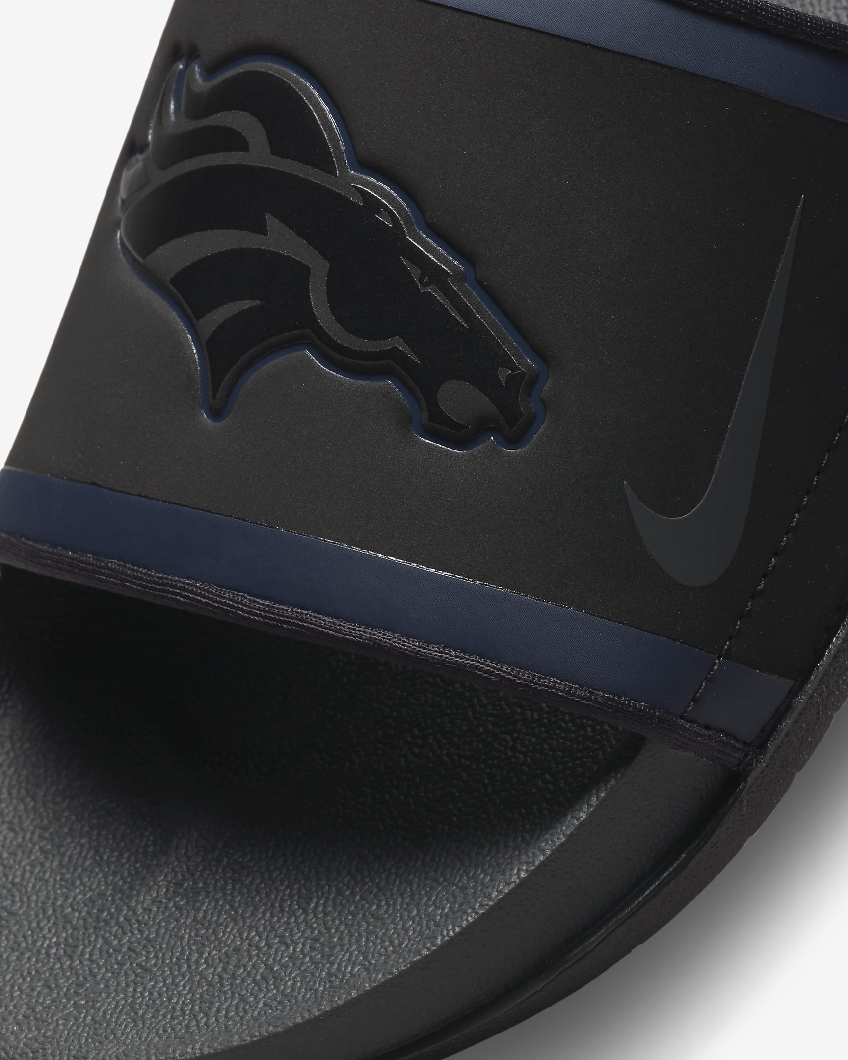 Nike Offcourt (NFL Denver Broncos) Slide - Black/Brilliant Orange/College Navy/Anthracite