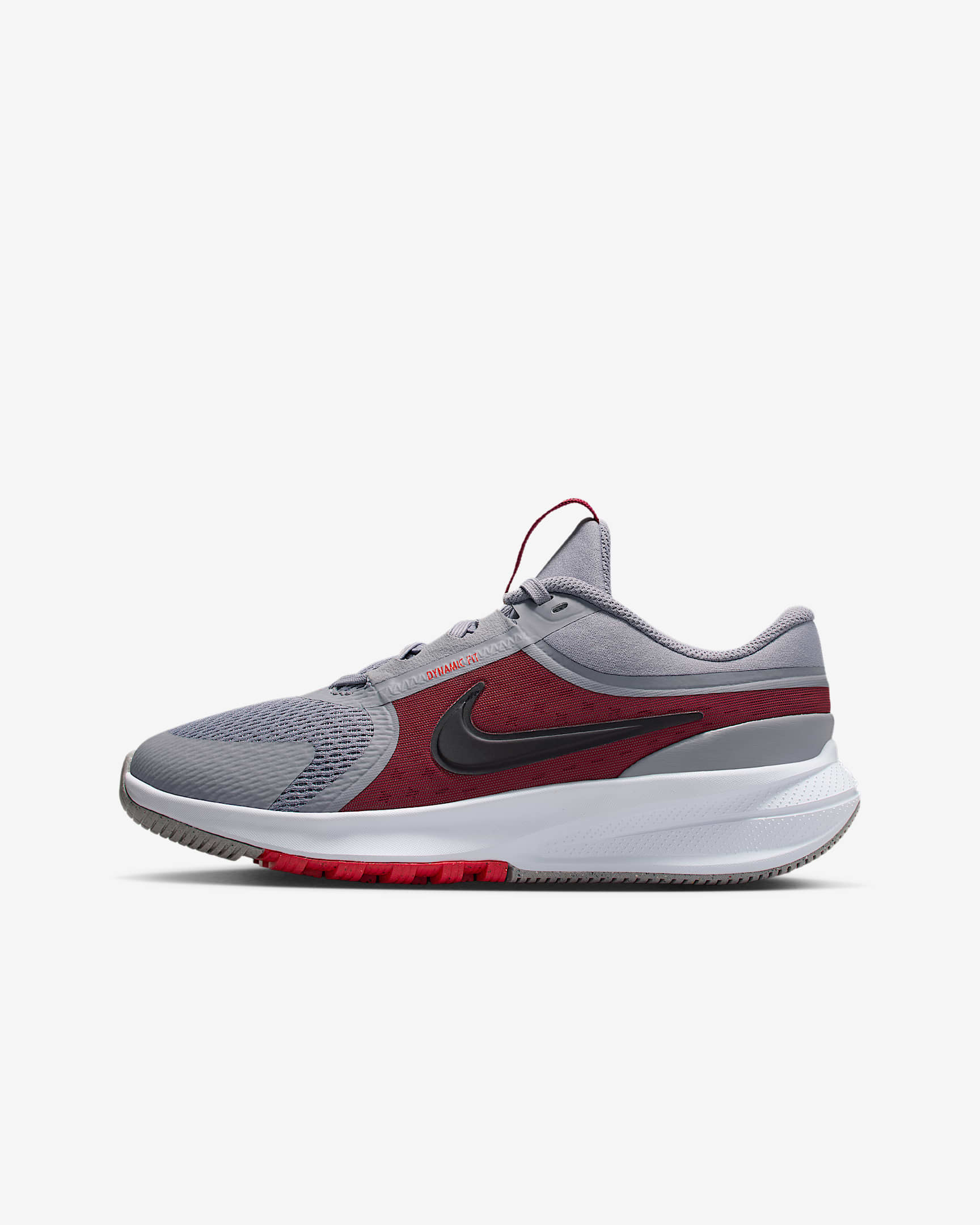 Löparsko Nike Star Runner 5 för ungdom - Summit White/Team Red/University Red/Svart