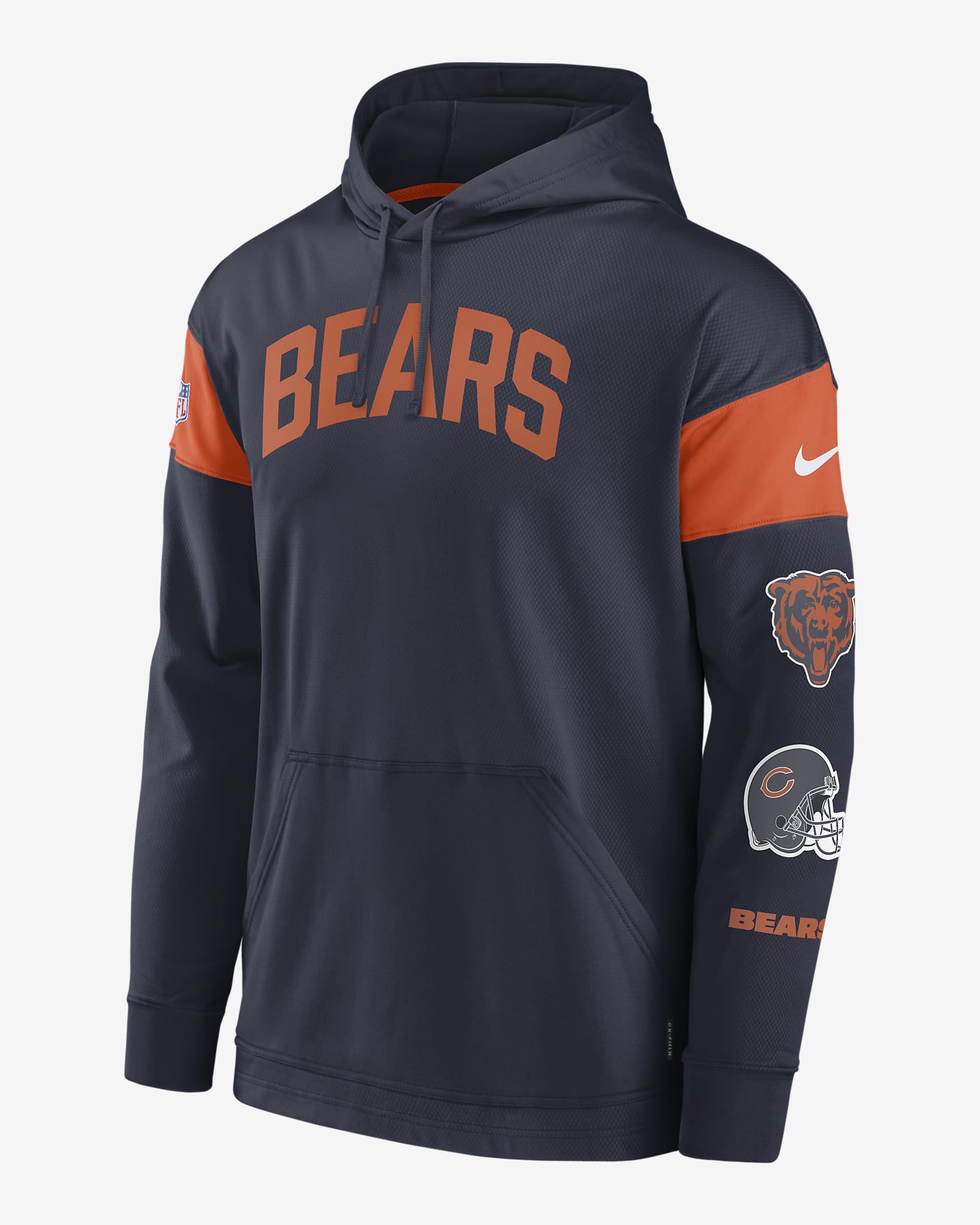 Nike Dri-FIT Athletic Arch Jersey (NFL Chicago Bears) Men's Pullover ...