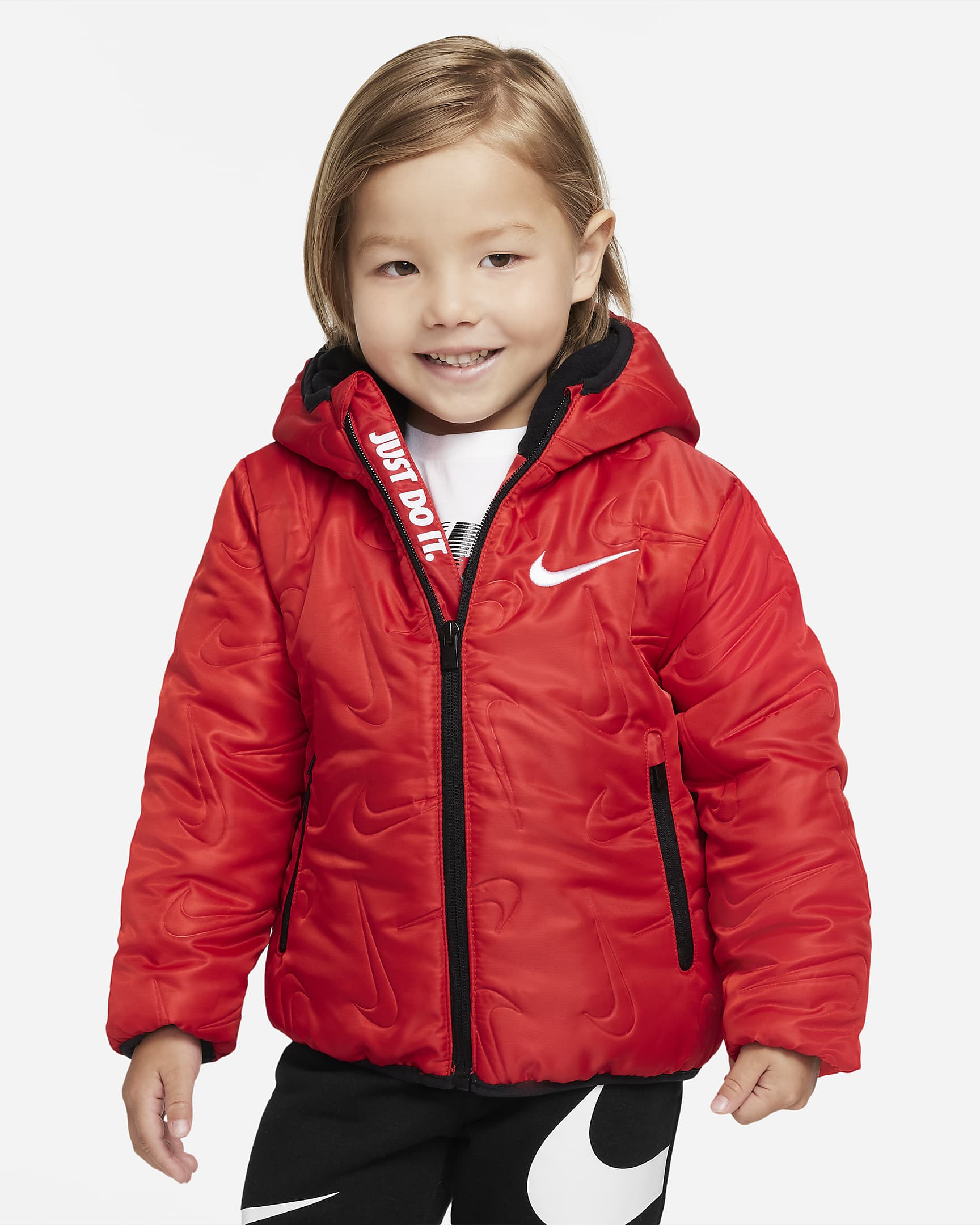 Nike Toddler Puffer Jacket - University Red