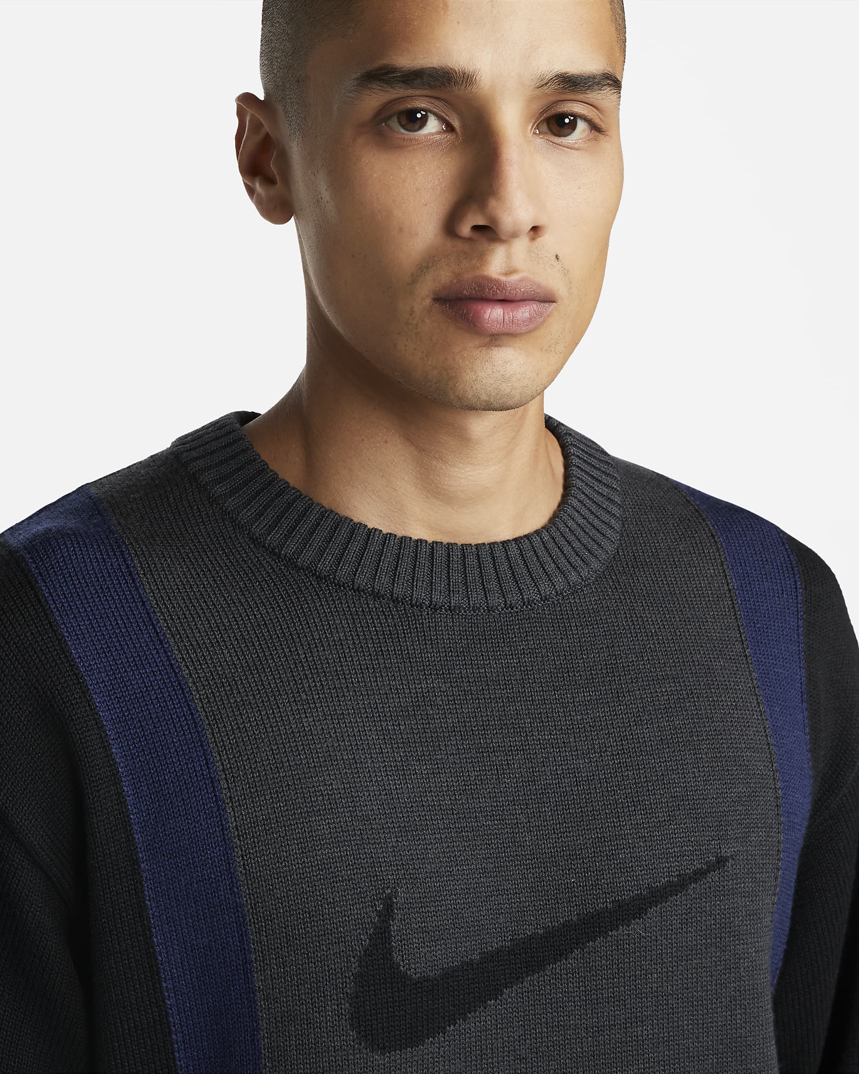 Nike SB Skate Jumper - Black/Dark Smoke Grey/Midnight Navy/Black