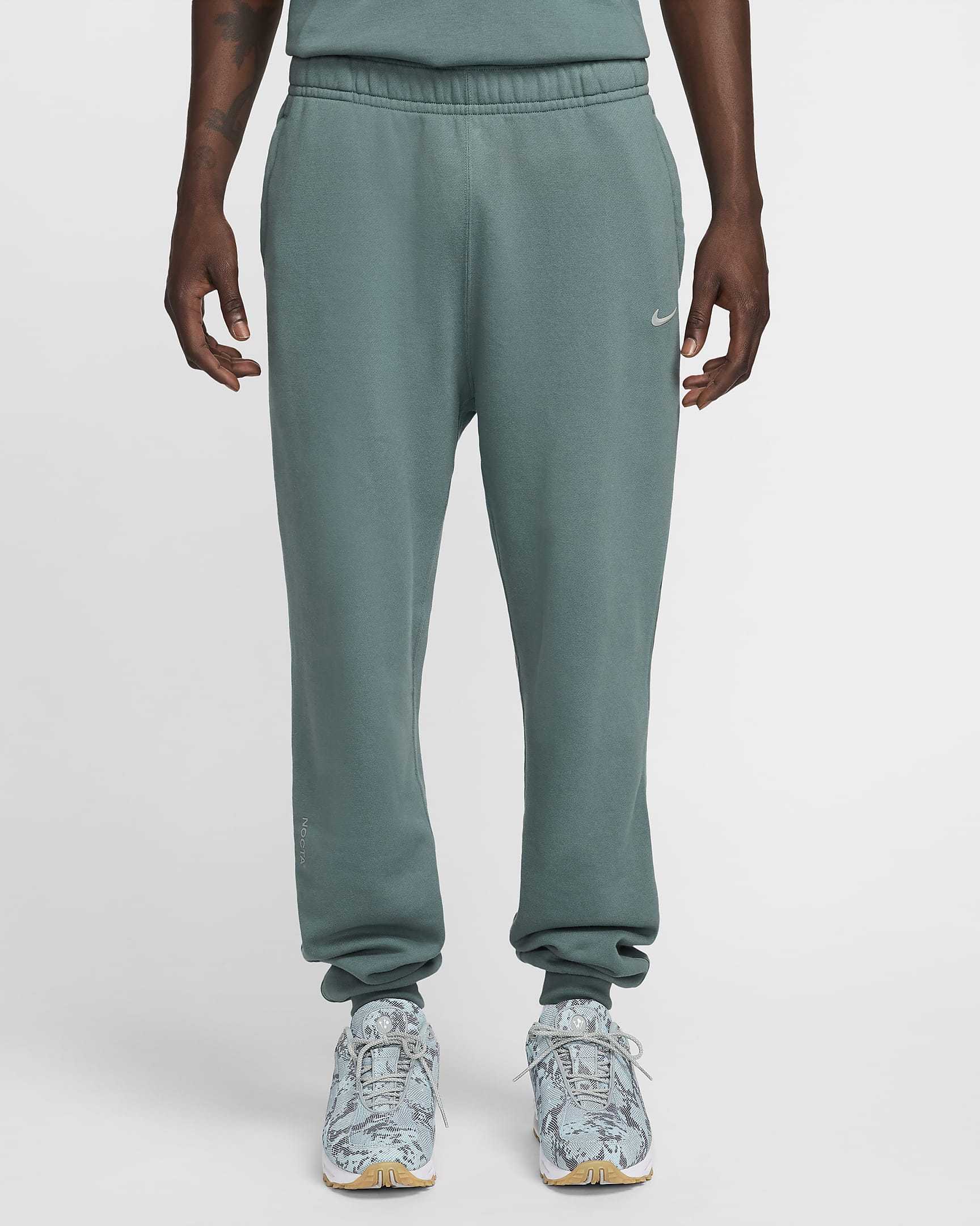 NOCTA NOCTA Fleece CS Tracksuit Bottoms - Mineral Slate/Faded Spruce/Mica Green