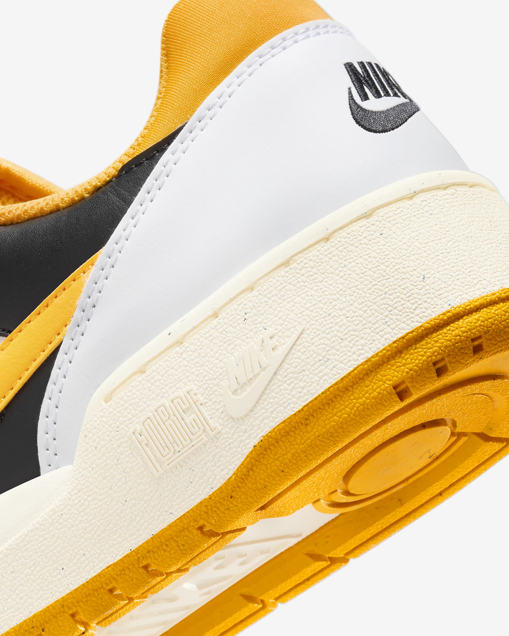 Nike Full Force Low Men's Shoes - White/Black/Sail/University Gold