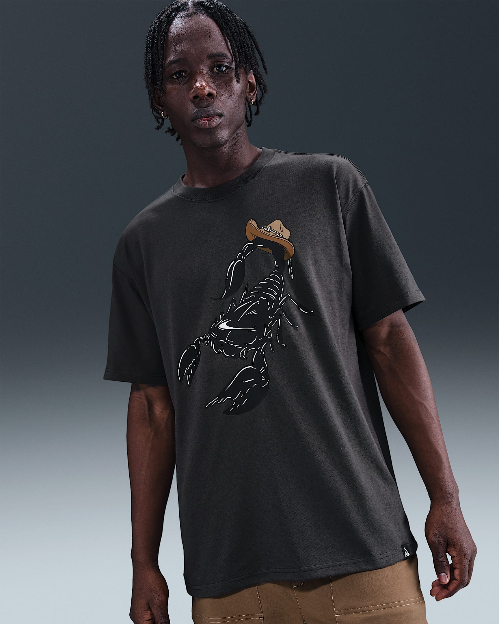 Playera para hombre Nike ACG - Antracita