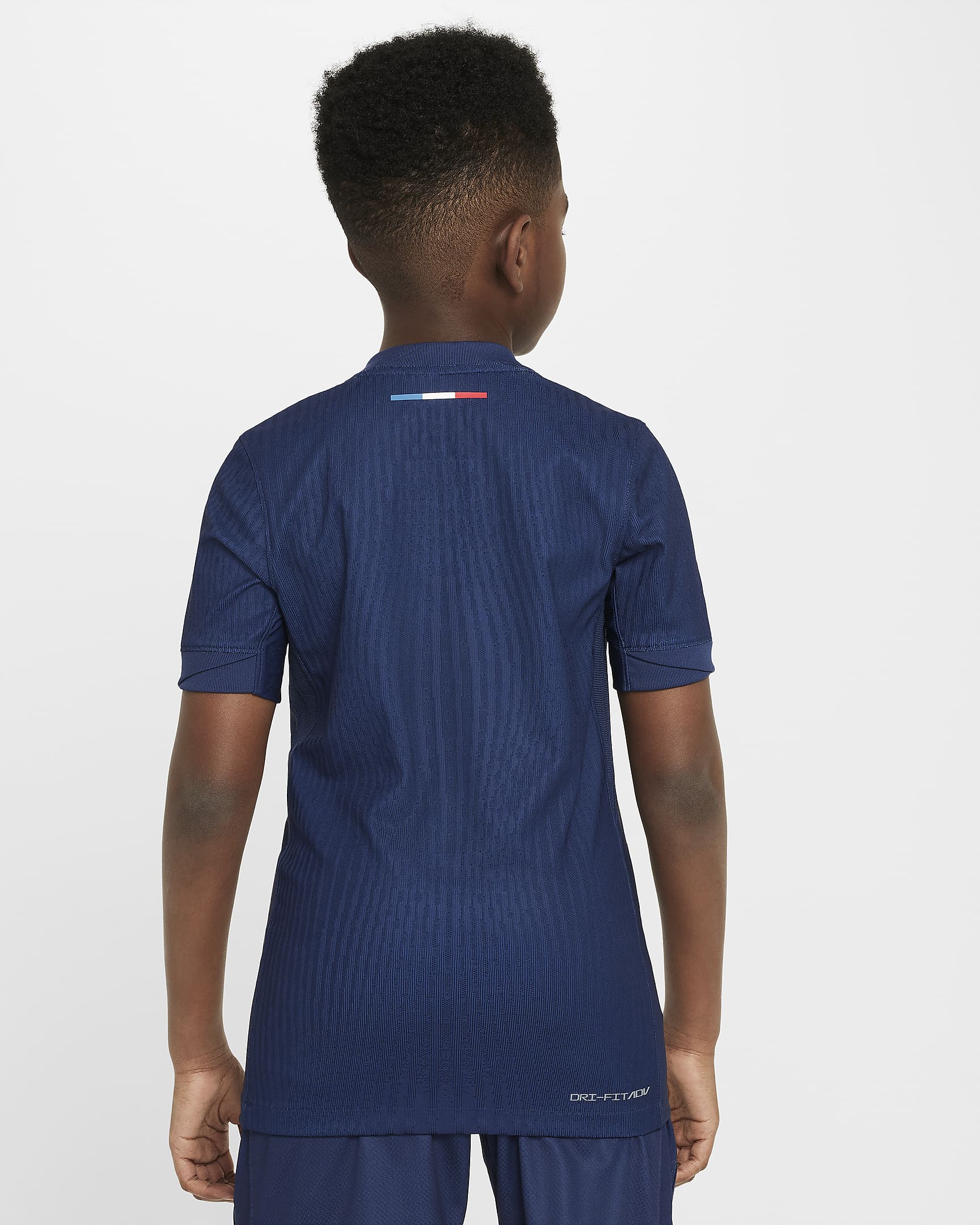 Paris Saint-Germain 2024/25 Match (hjemmedrakt) Nike Dri-FIT ADV fotballdrakt til store barn - Midnight Navy/Midnight Navy/Hvit