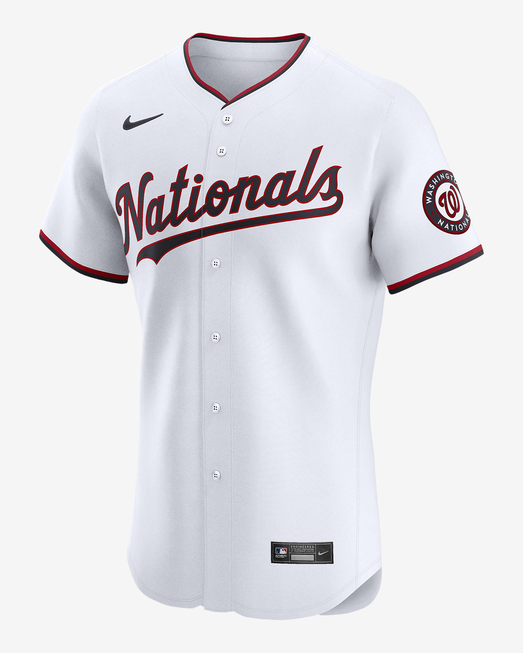 Washington Nationals Men's Nike Dri-FIT ADV MLB Elite Jersey - White