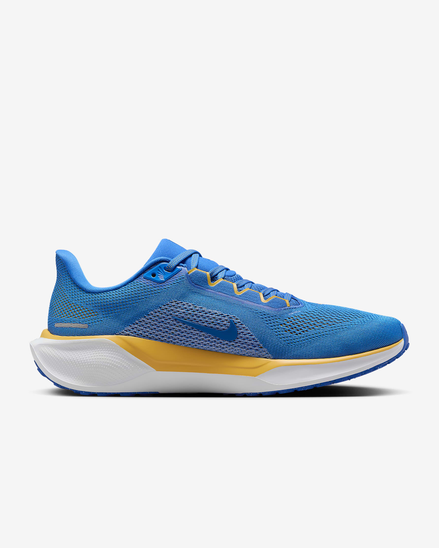 UCLA Pegasus 41 Men's Nike College Road Running Shoes - Signal Blue/White/Gold/White