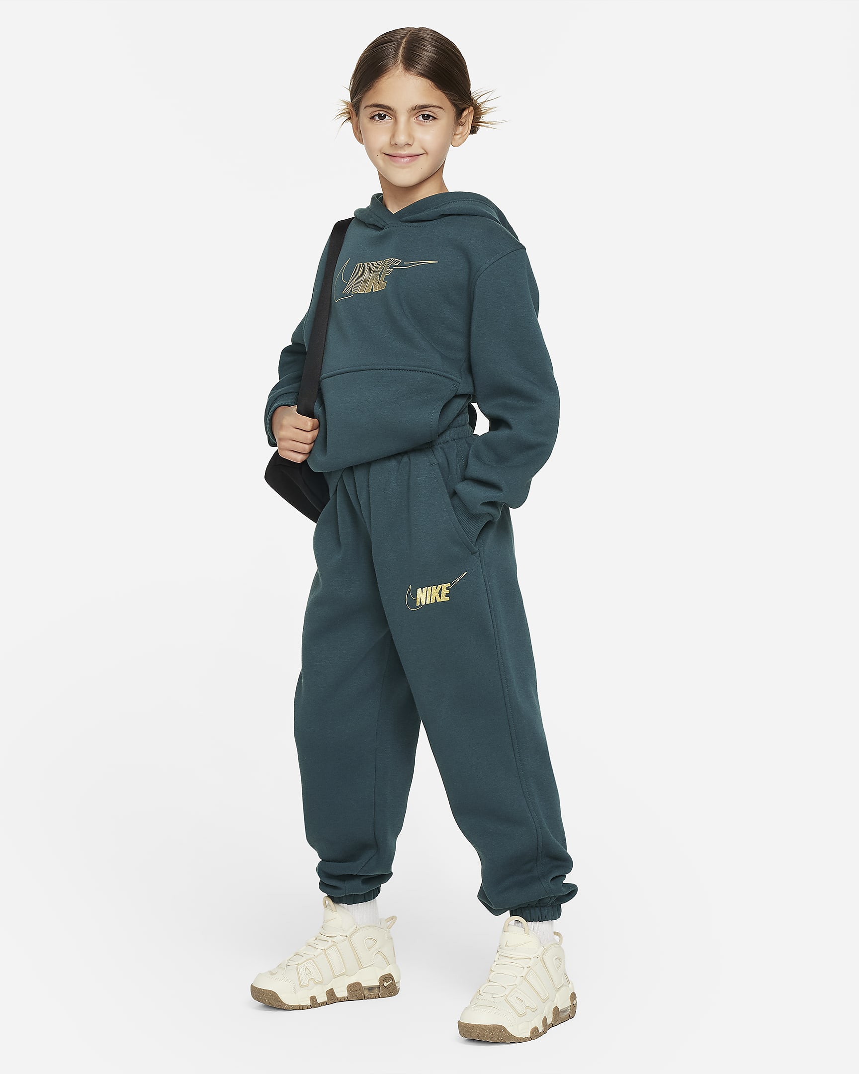 Nike Sportswear Club Fleece Big Kids' (Girls') Loose Pants. Nike.com