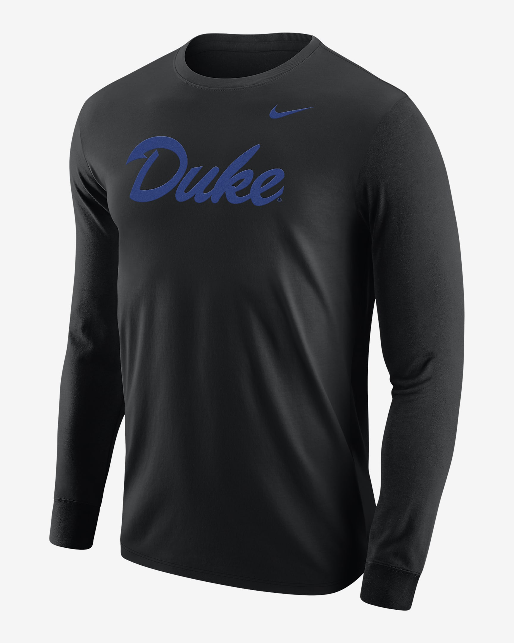 Duke Men's Nike College Long-Sleeve T-Shirt - Black