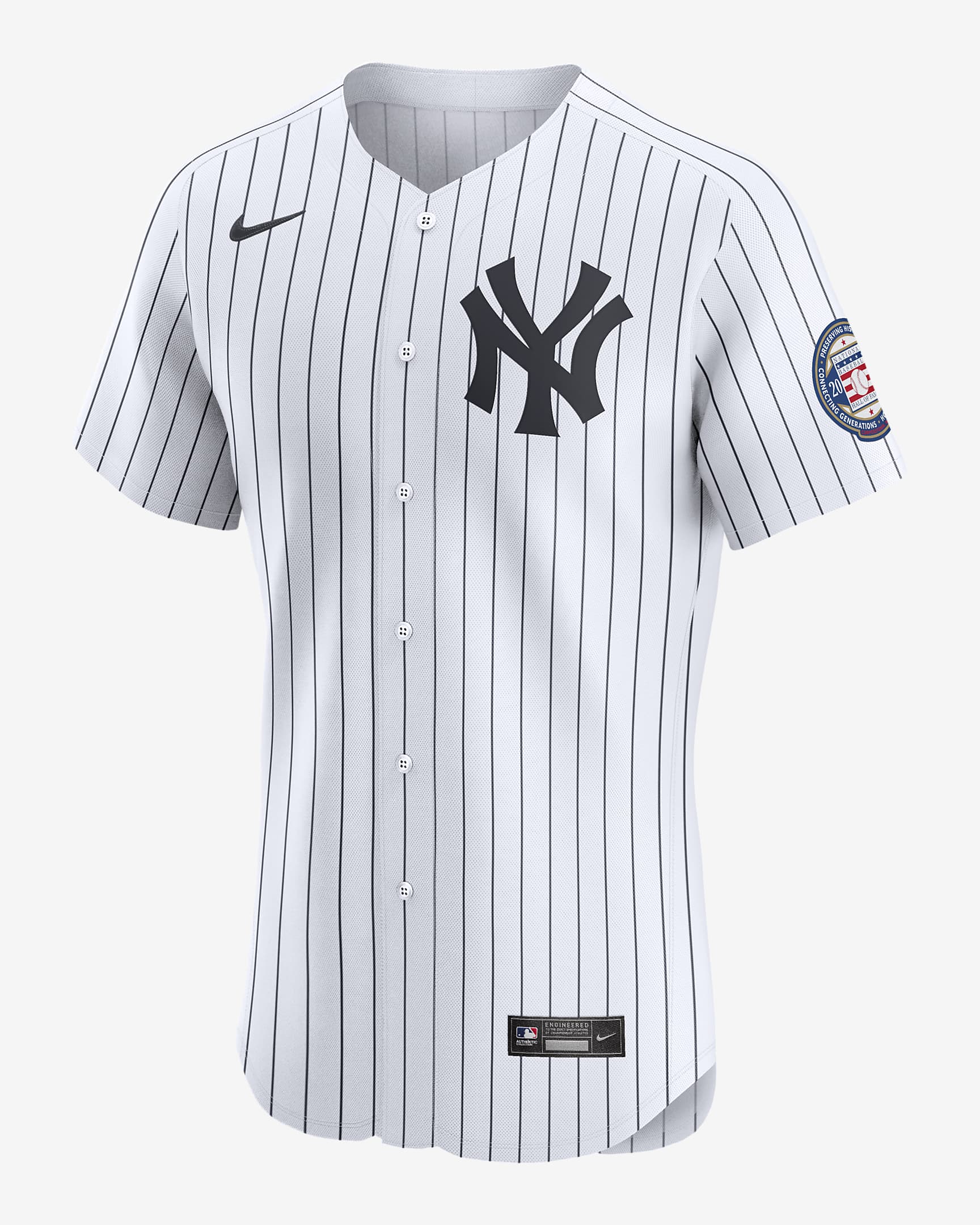 Derek Jeter New York Yankees Men's Nike Dri-FIT ADV MLB Elite Jersey - White