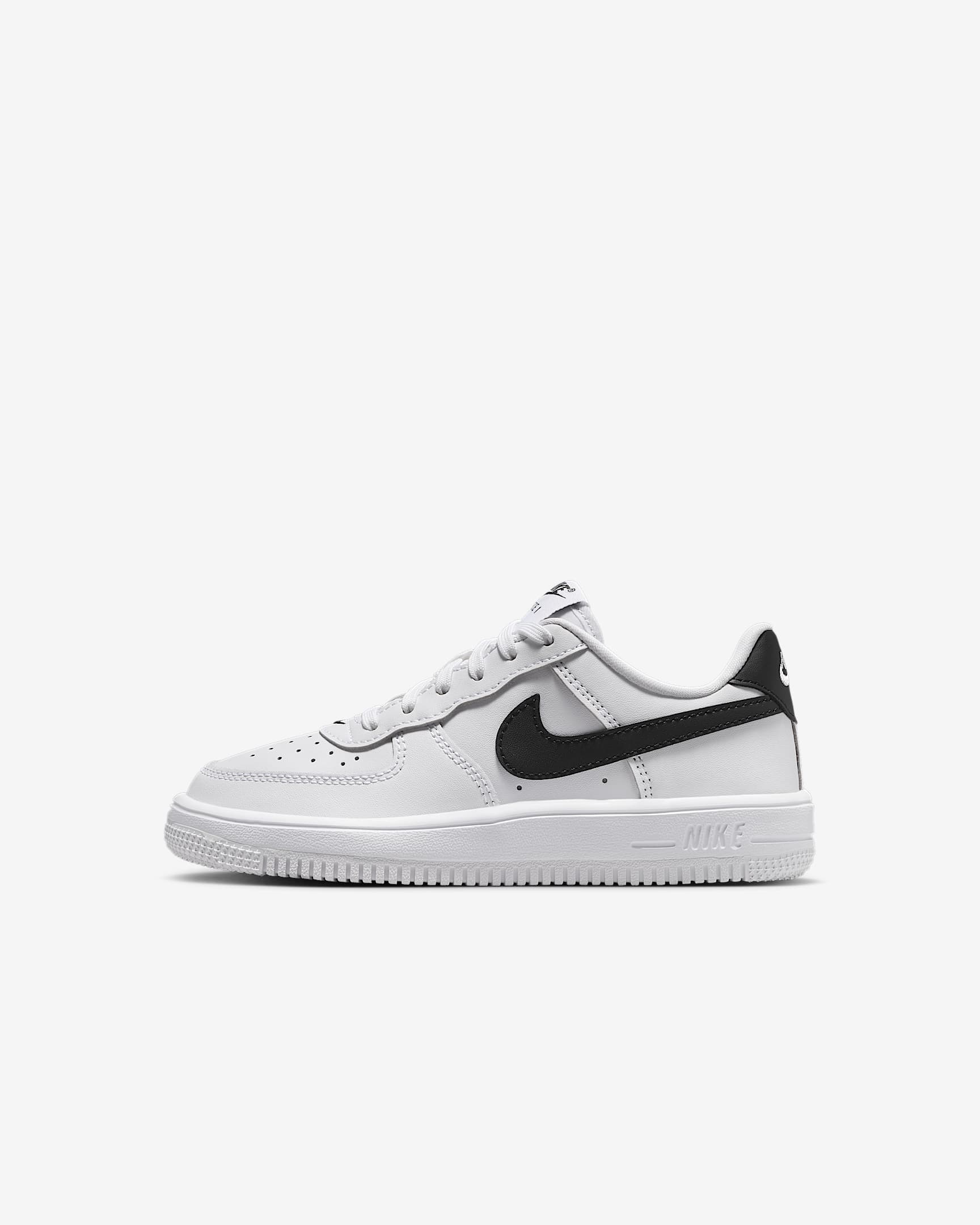 Nike Force 1 Low Little Kids' Shoes - White/Black
