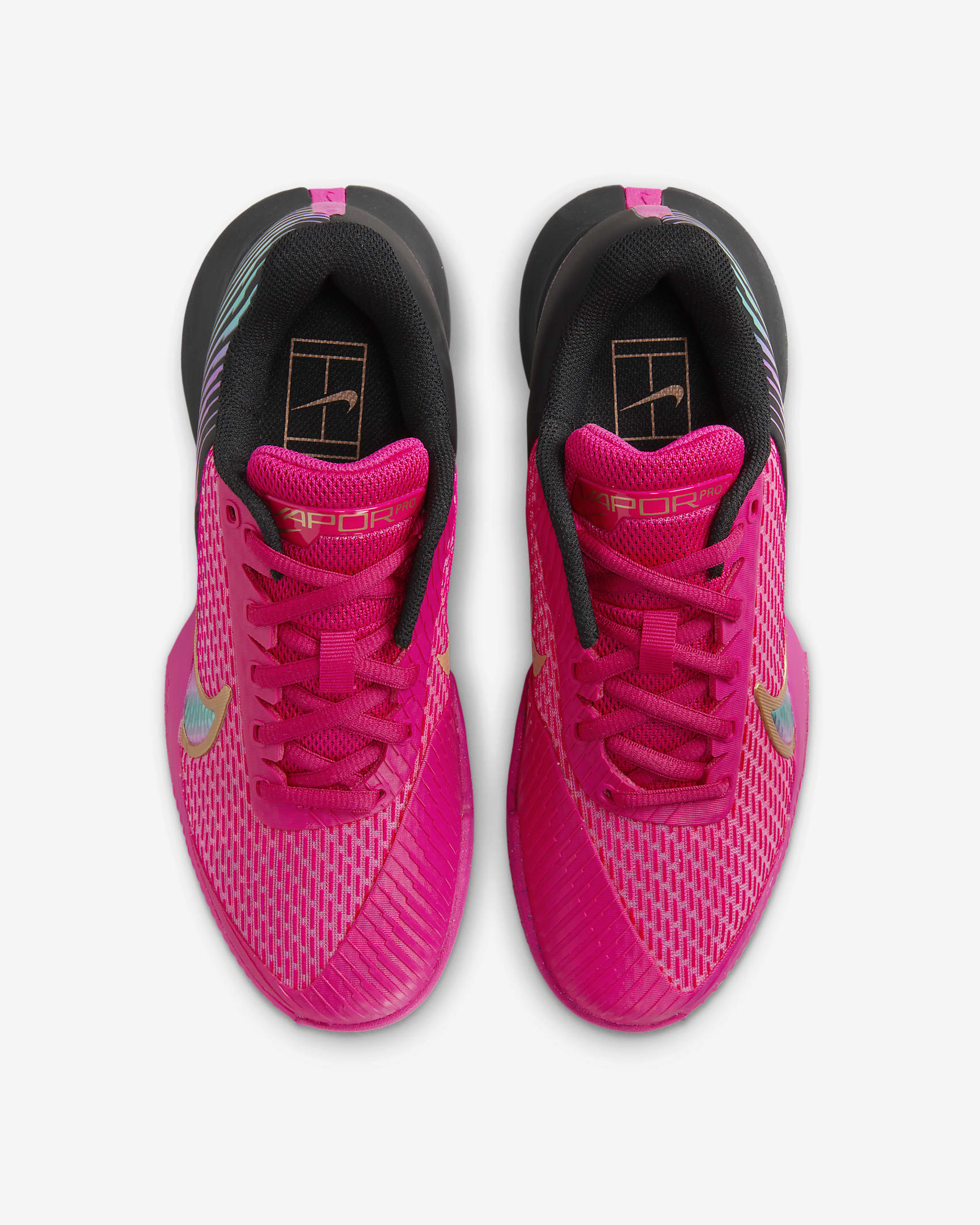 NikeCourt Air Zoom Vapor Pro 2 Premium Women's Hard Court Tennis Shoes ...