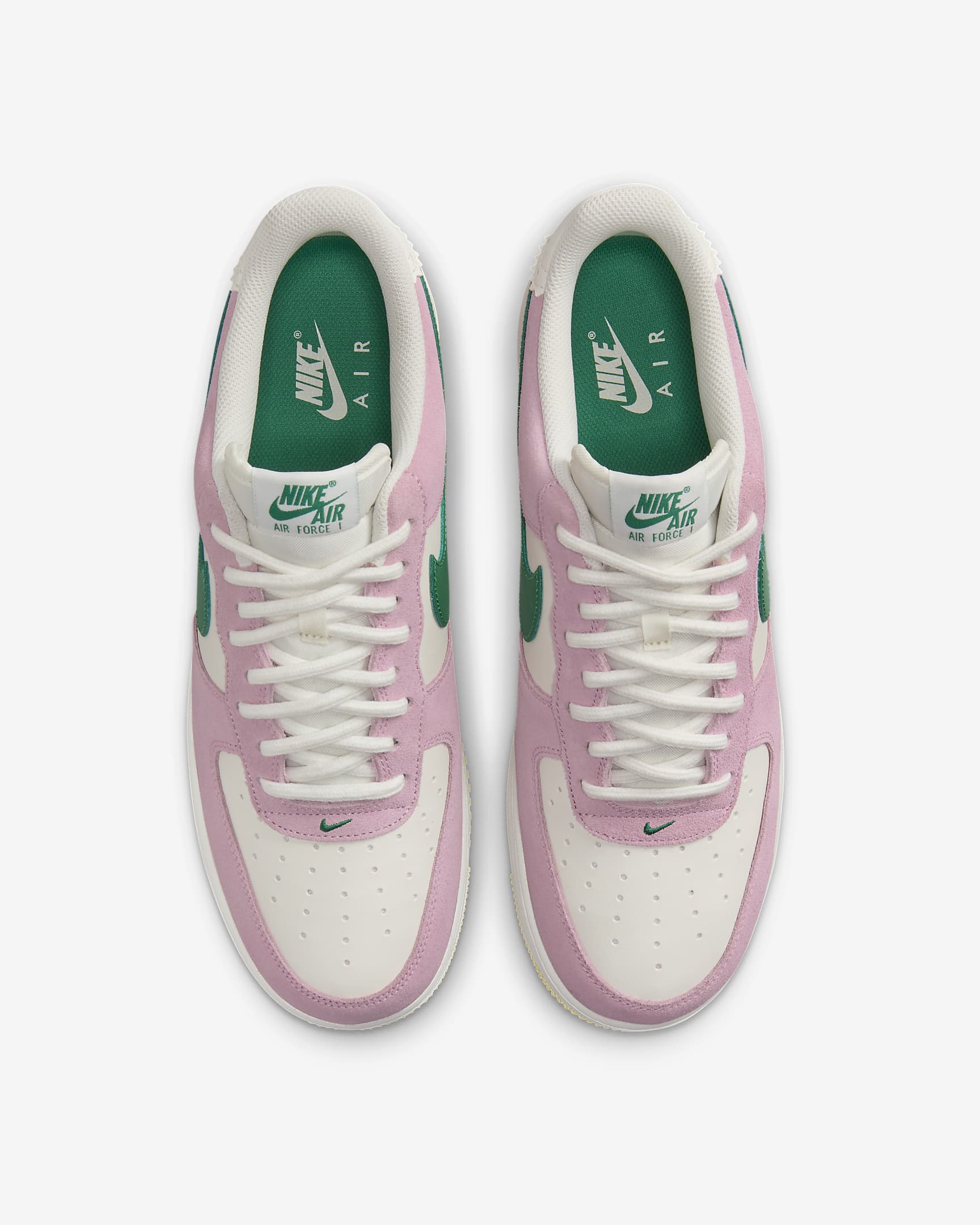 Chaussure Nike Air Force 1 '07 LV8 pour homme - Sail/Medium Soft Pink/Alabaster/Malachite