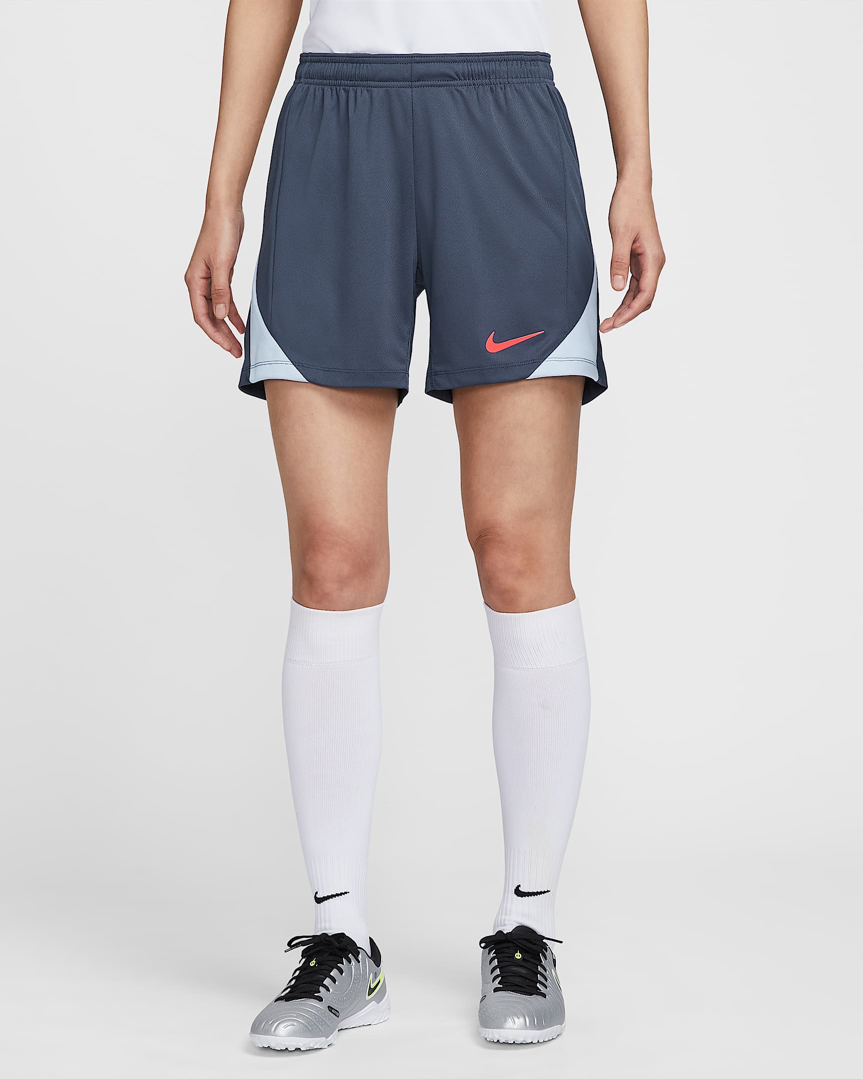 Nike Strike Women's Dri-FIT Football Shorts - Thunder Blue/Royal Tint/Bright Crimson