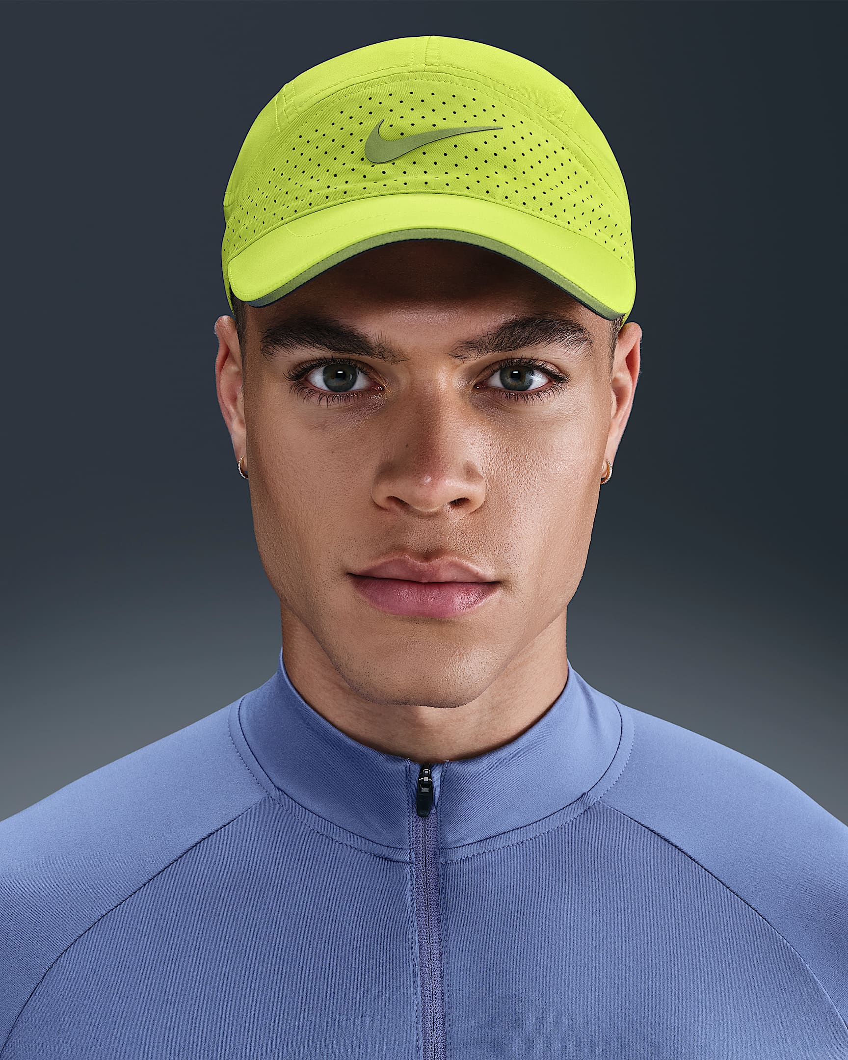Nike Fly Dri-FIT ADV Unstructured Reflective Cap - Cyber/Anthracite
