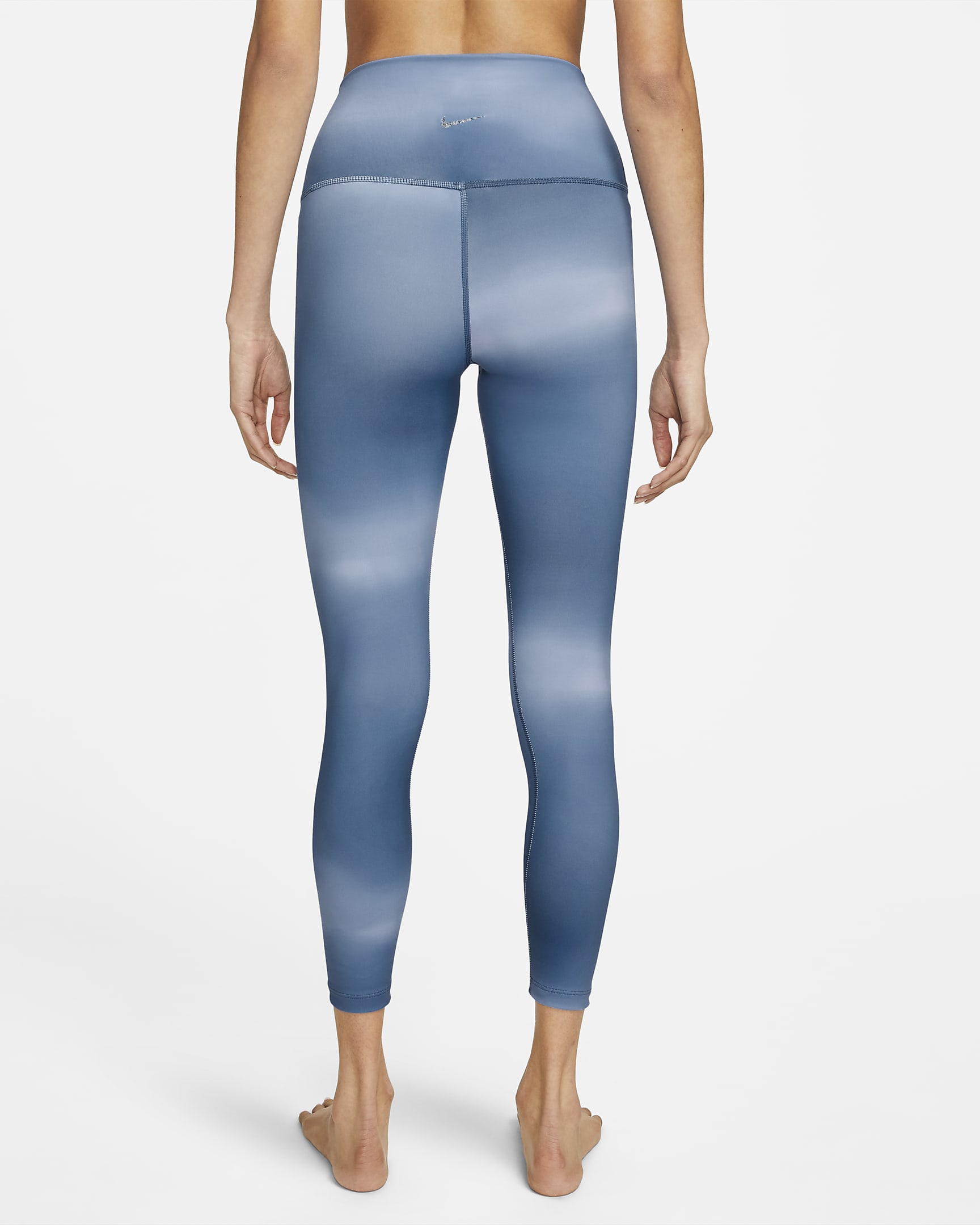 Nike Yoga Women's High-Waisted 7/8 Leggings - Diffused Blue