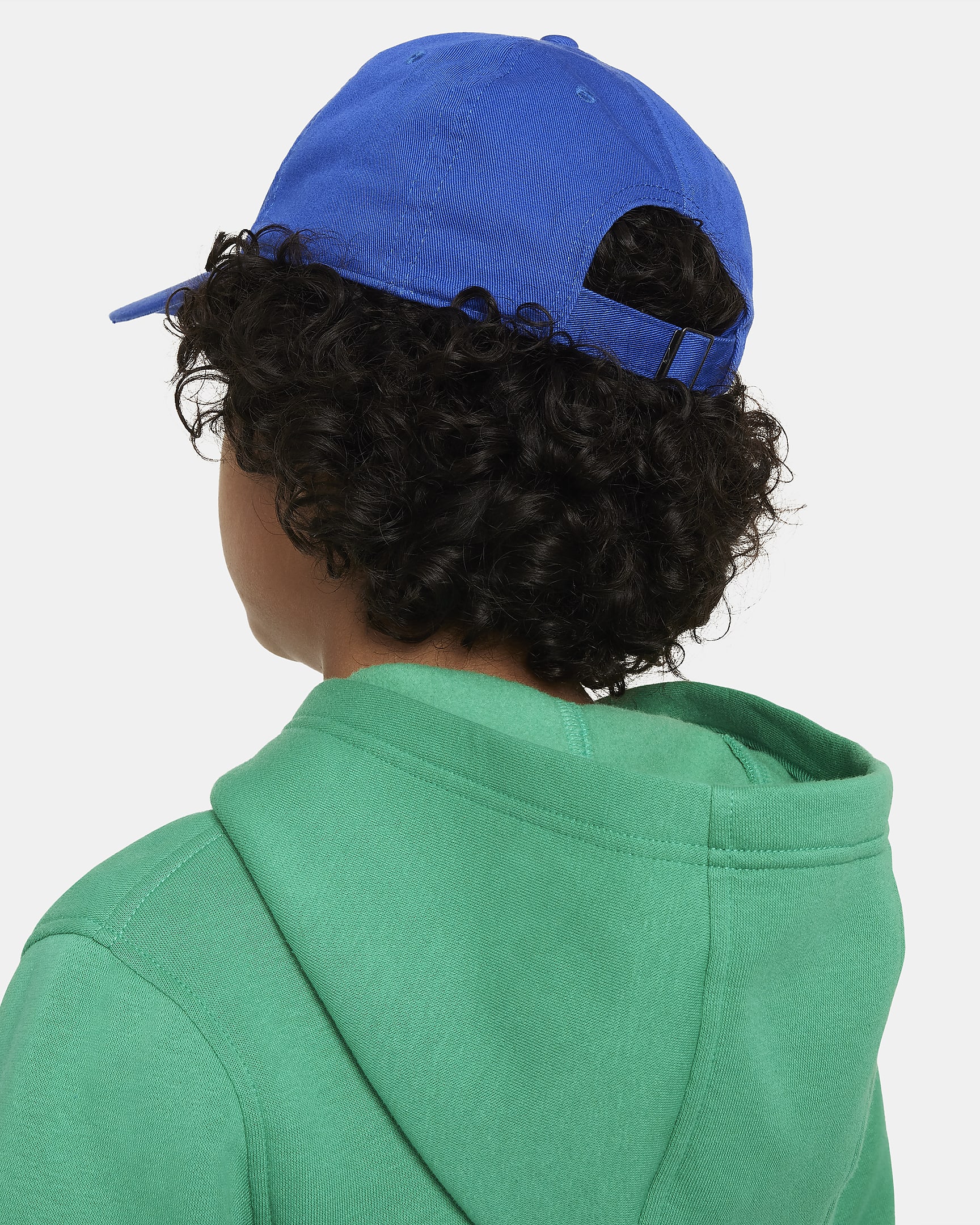 Nike Club Kids' Unstructured Futura Wash Cap - Game Royal/White