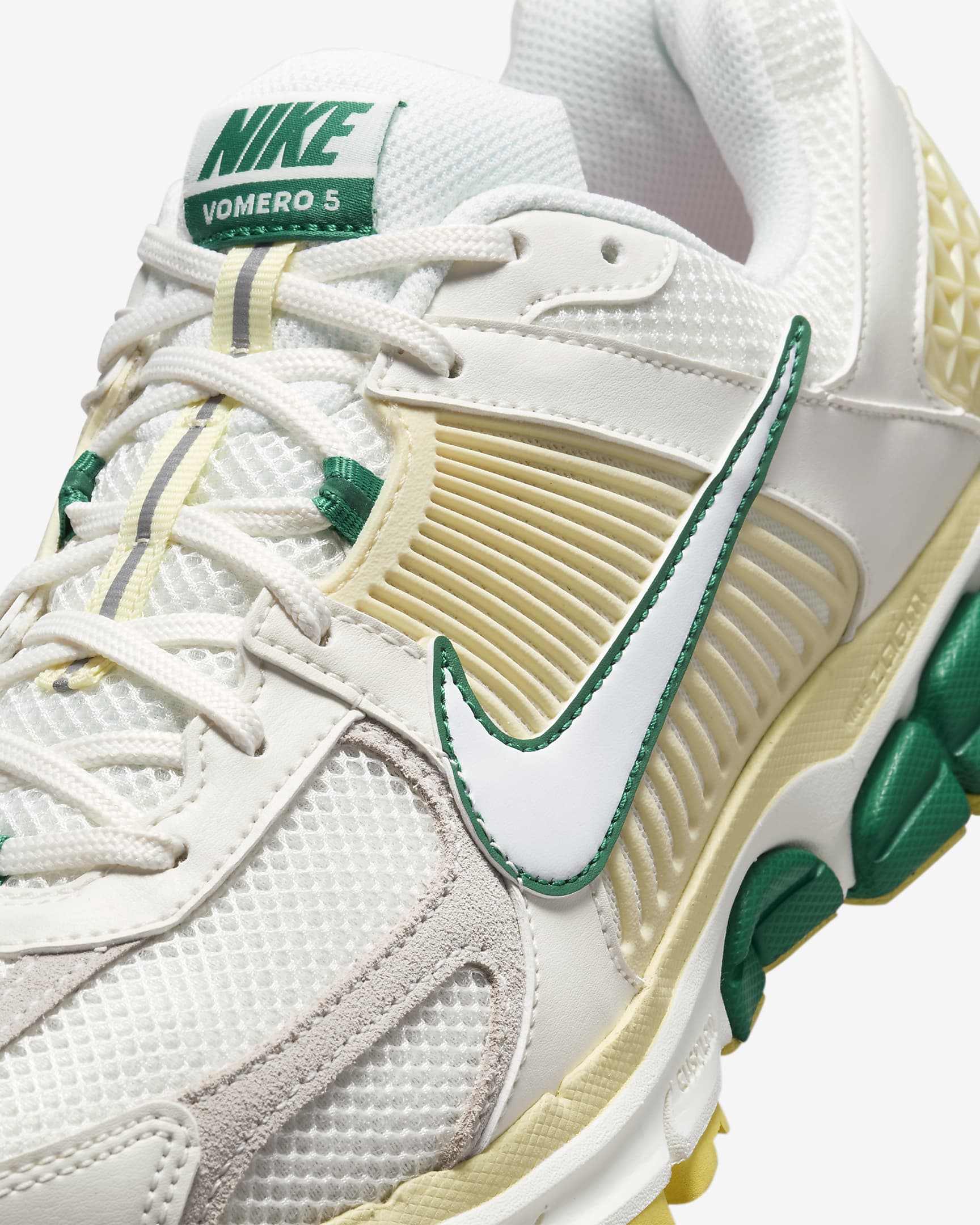 Nike Zoom Vomero 5 男鞋 - Sail/Malachite/Alabaster/白色