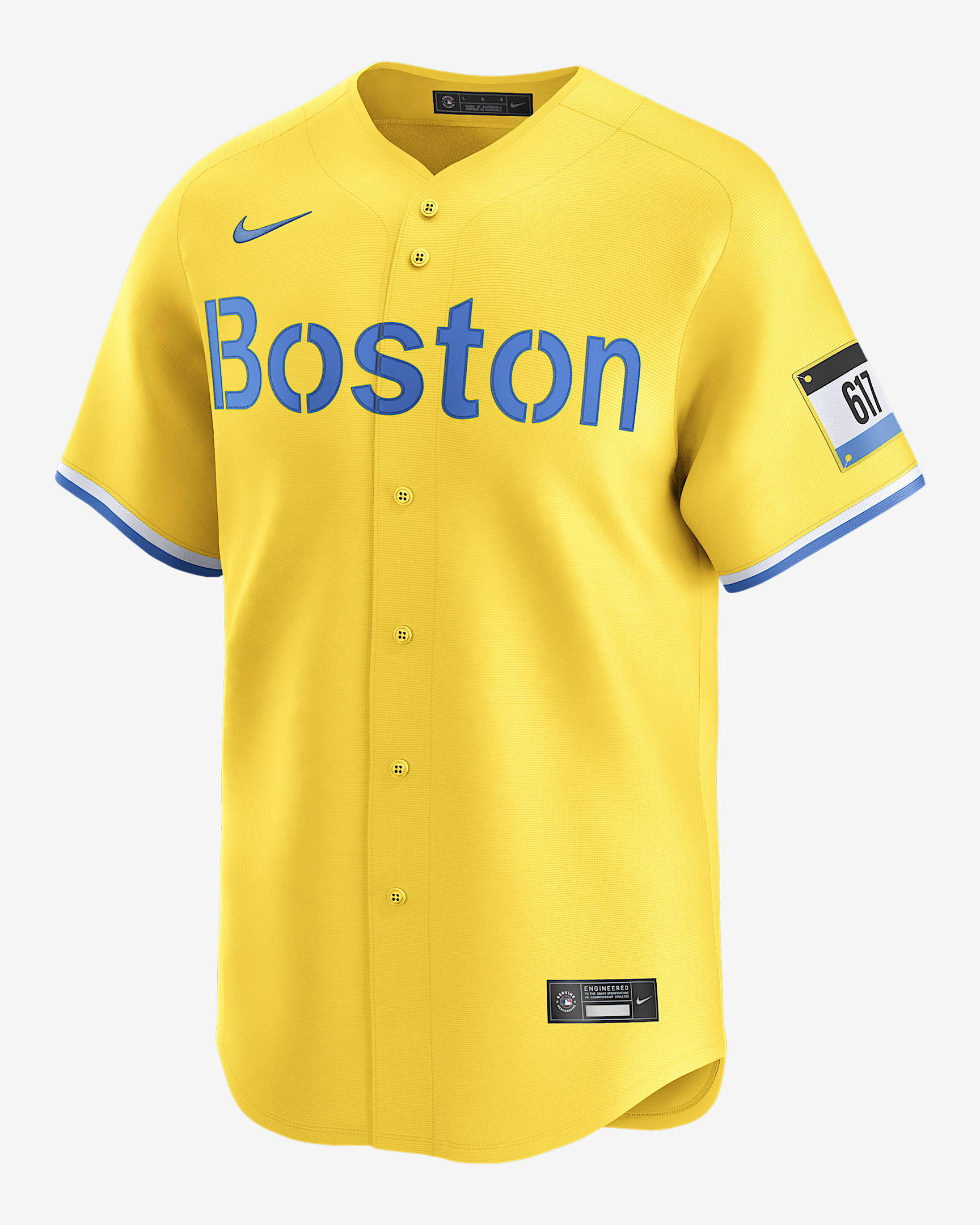 Roman Anthony Boston Red Sox Men's Nike Dri-FIT MLB Limited Jersey - Gold