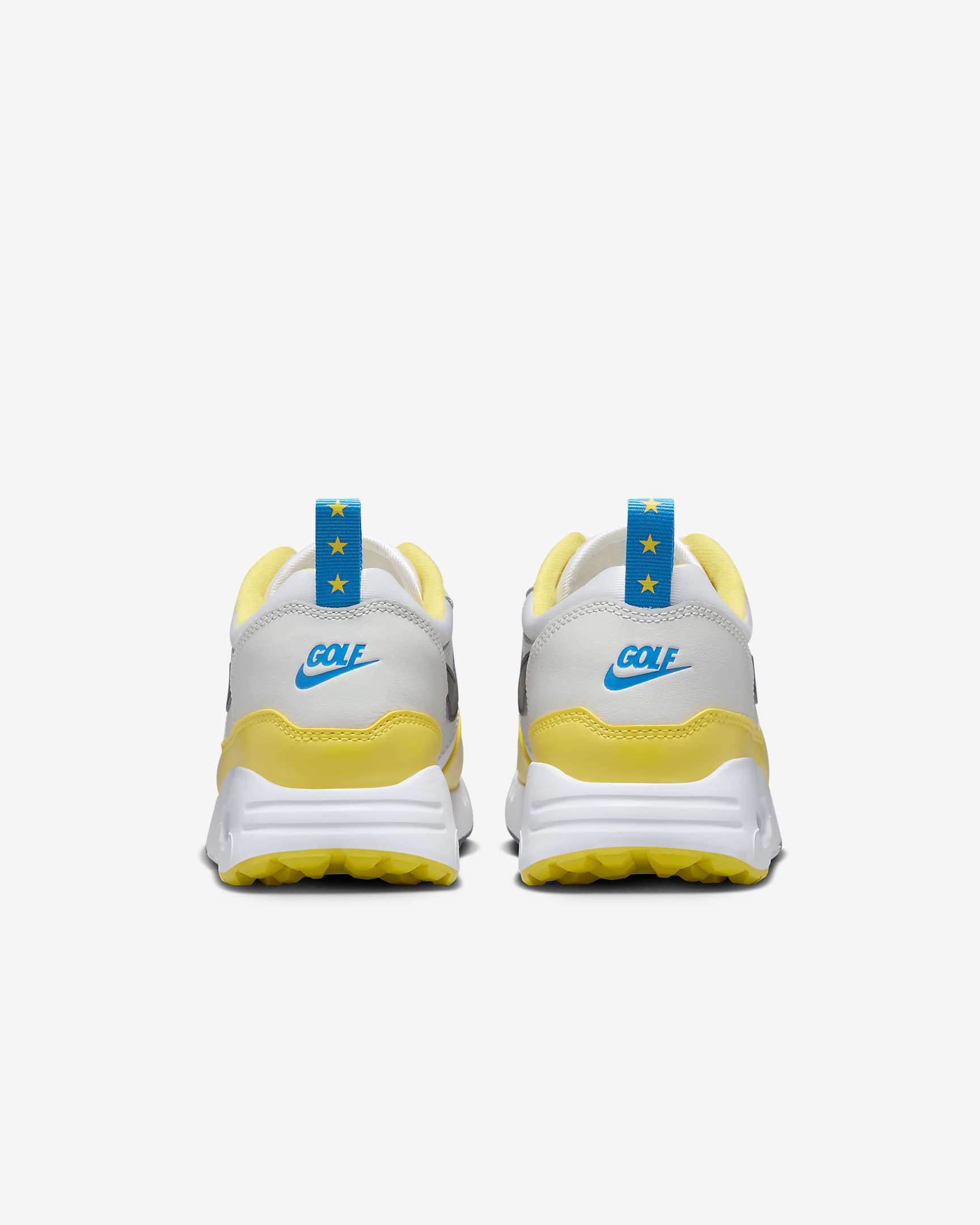 Scarpa da golf Nike Air Max 1 '86 OG G NRG – Uomo - Bianco/Tour Yellow/Photo Blue/Ossidiana