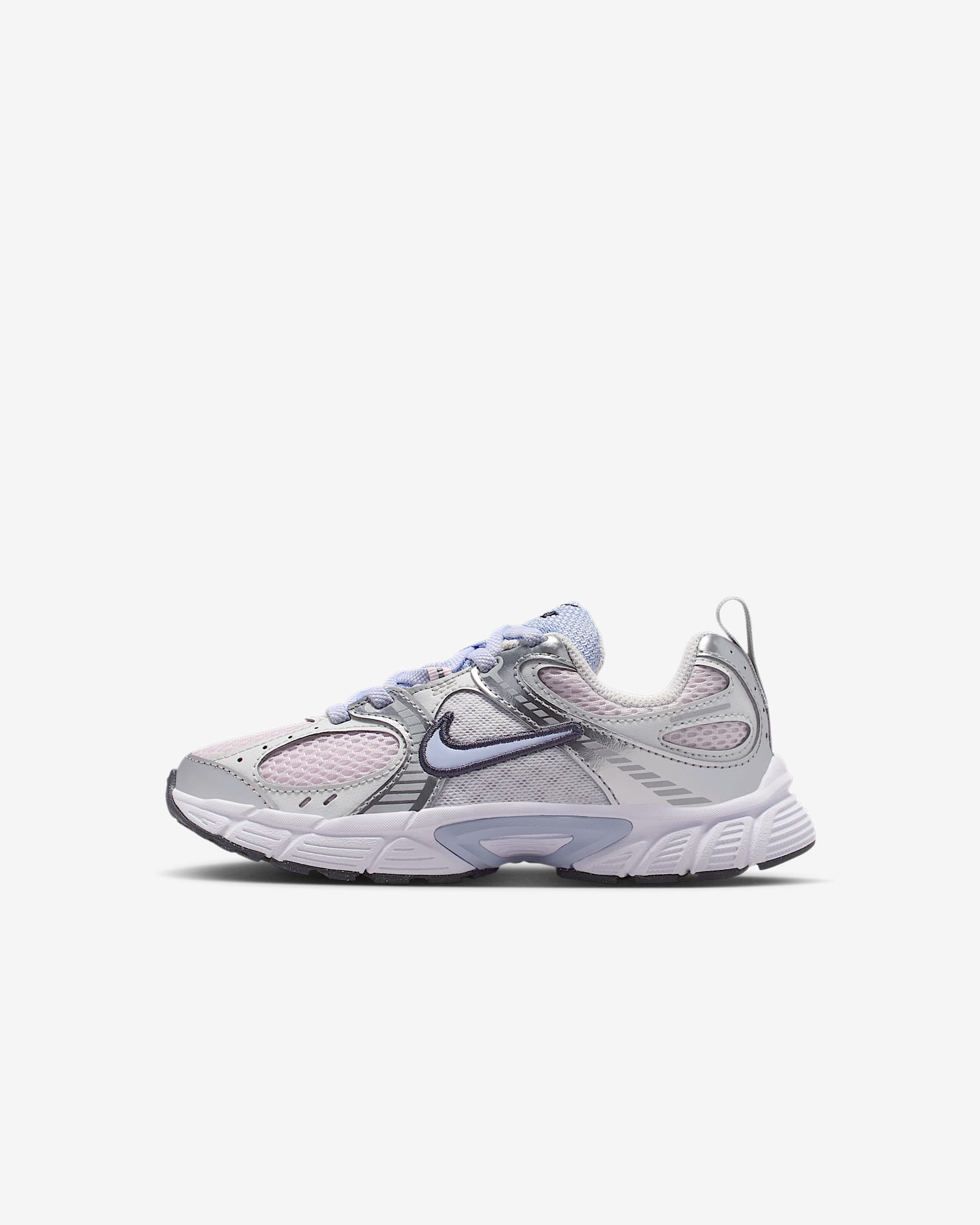 Nike V5 RNR Little Kids' Shoes - Light Violet/Metallic Silver/Cave Purple/Ghost