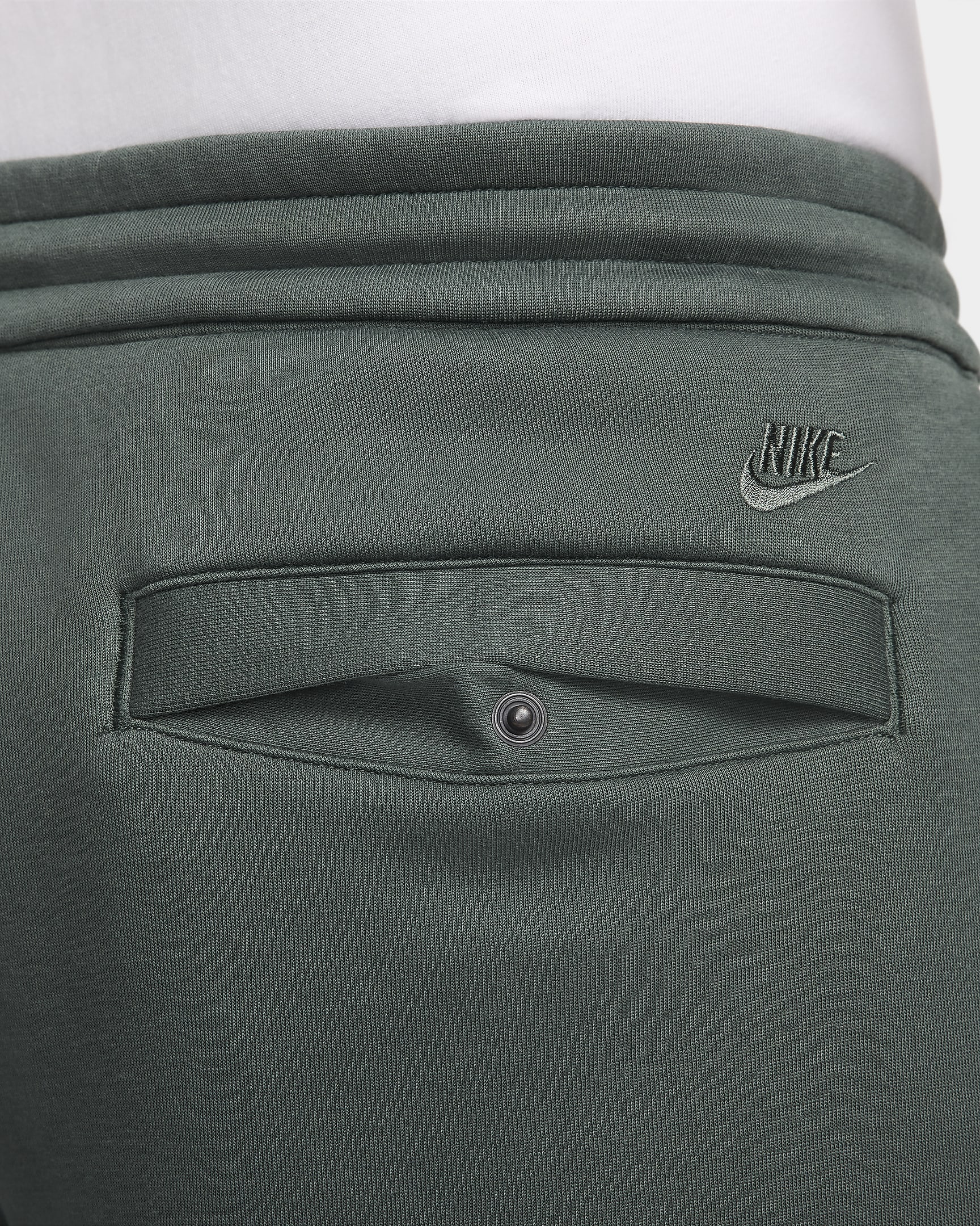 Nike Tech op maat gemaakte fleecebroek voor heren - Vintage Green/Vintage Green