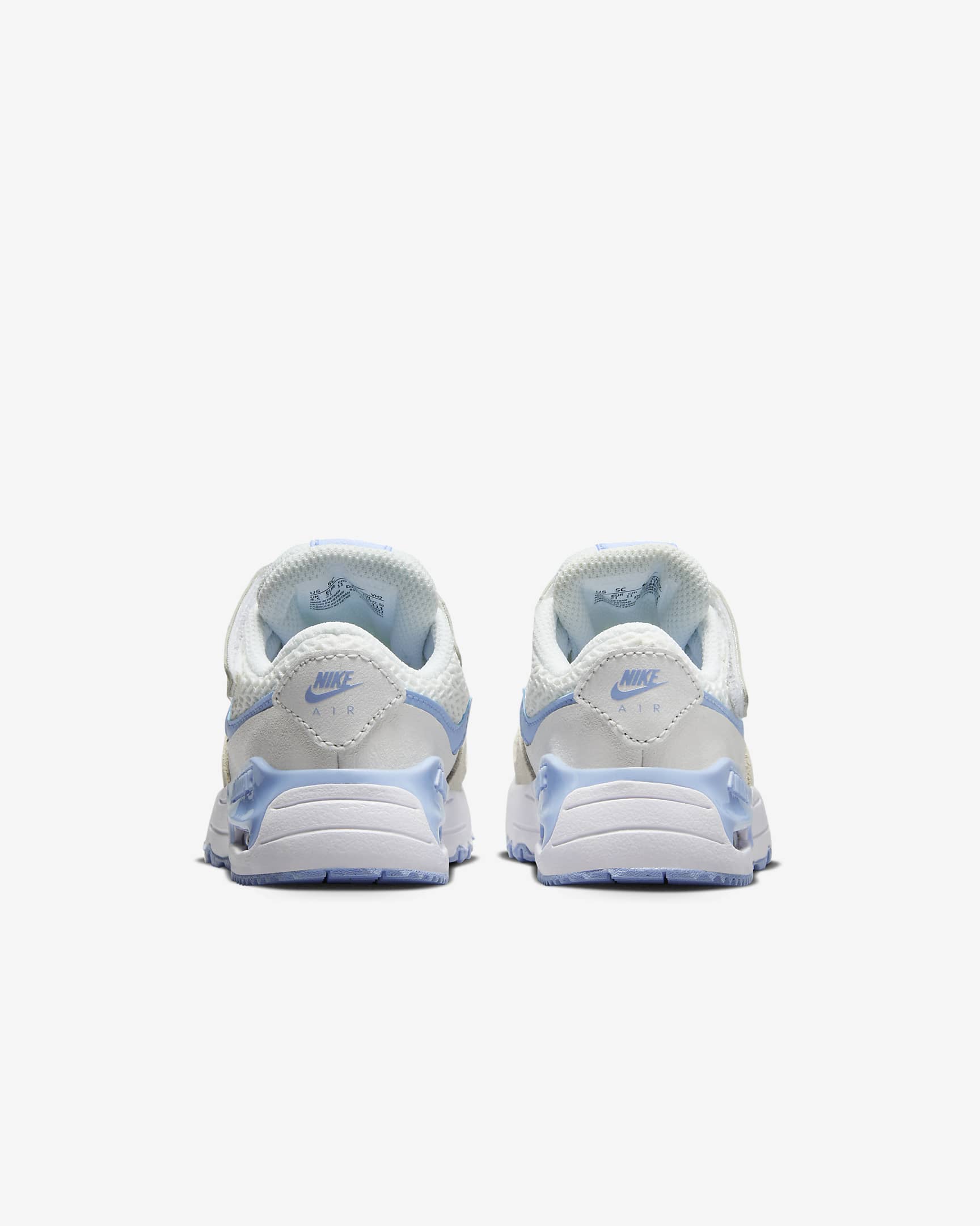 Nike Air Max SYSTM Baby/Toddler Shoes - Summit White/White/Pure Platinum/Cobalt Bliss