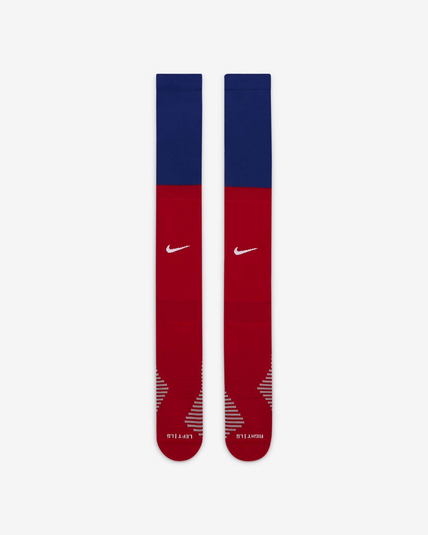 Atlético Madrid 2022/23 Stadium Home/Away Over-the-Calf Football Socks ...