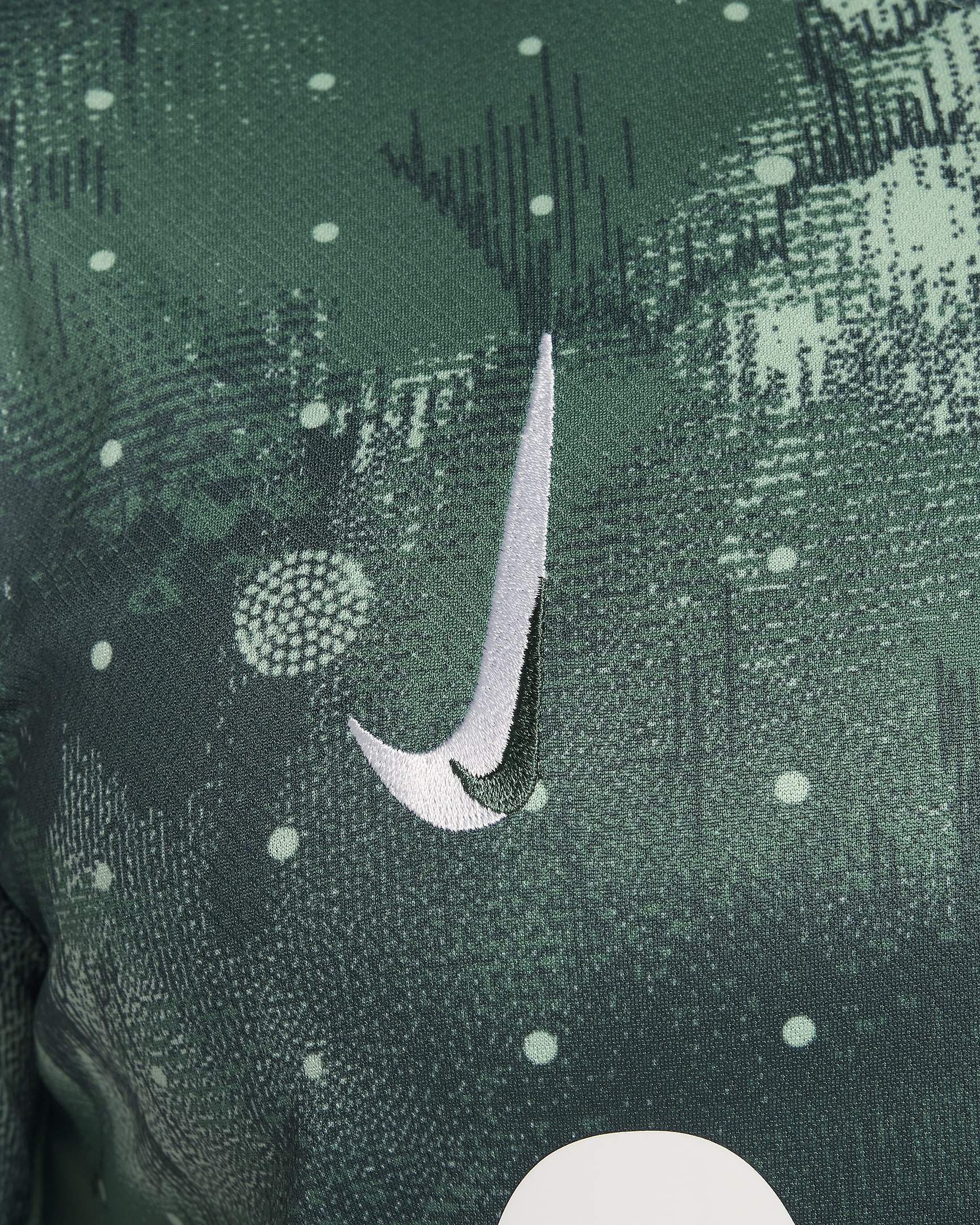 Tottenham Hotspur 2024/25 Stadyum Üçüncü Nike Dri-FIT Erkek Futbol Taraftar Forması - Enamel Green/Bicoastal/Beyaz