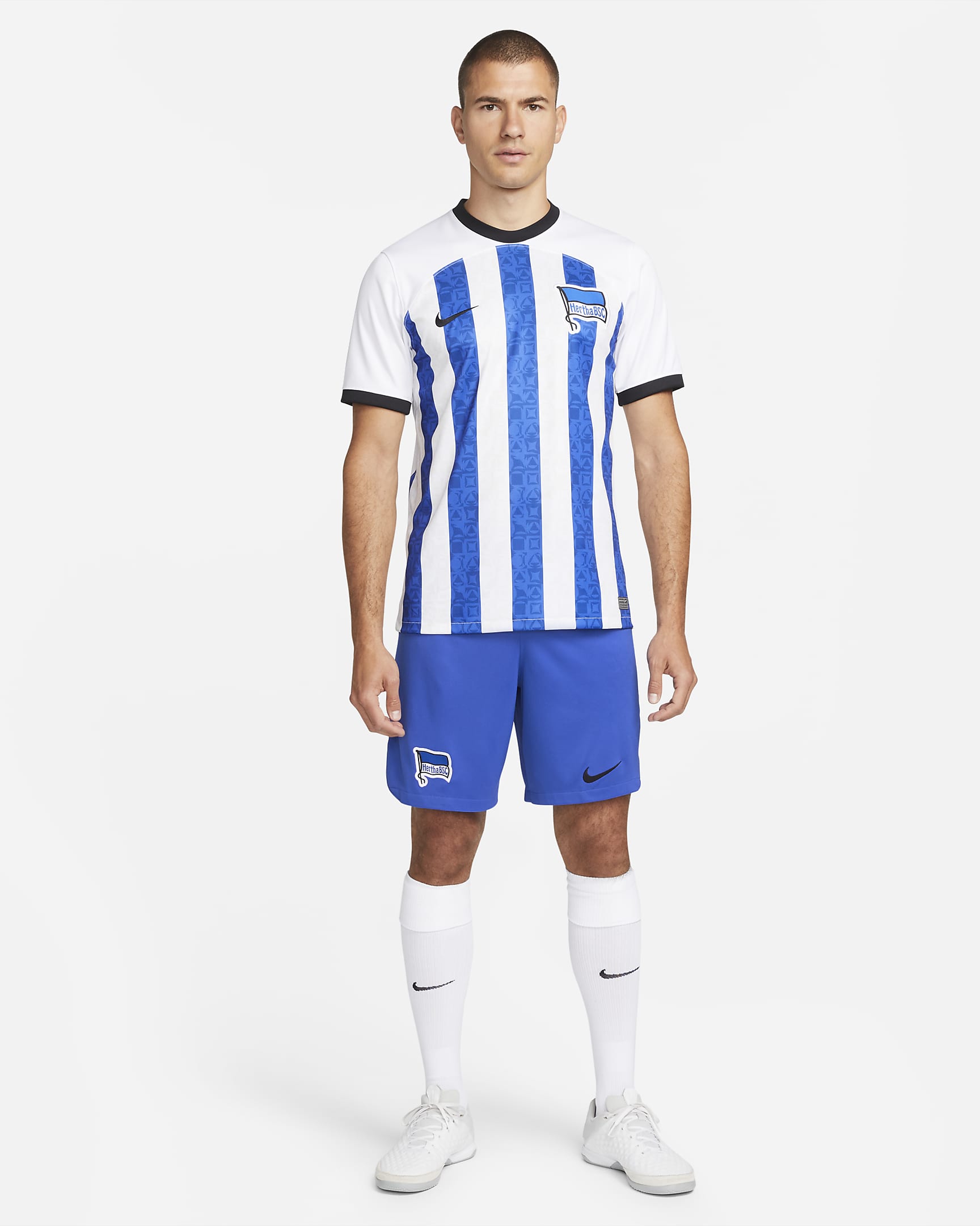 Hertha BSC 2022/23 Stadium Home Men's Nike Dri-FIT Football Shorts. Nike ZA