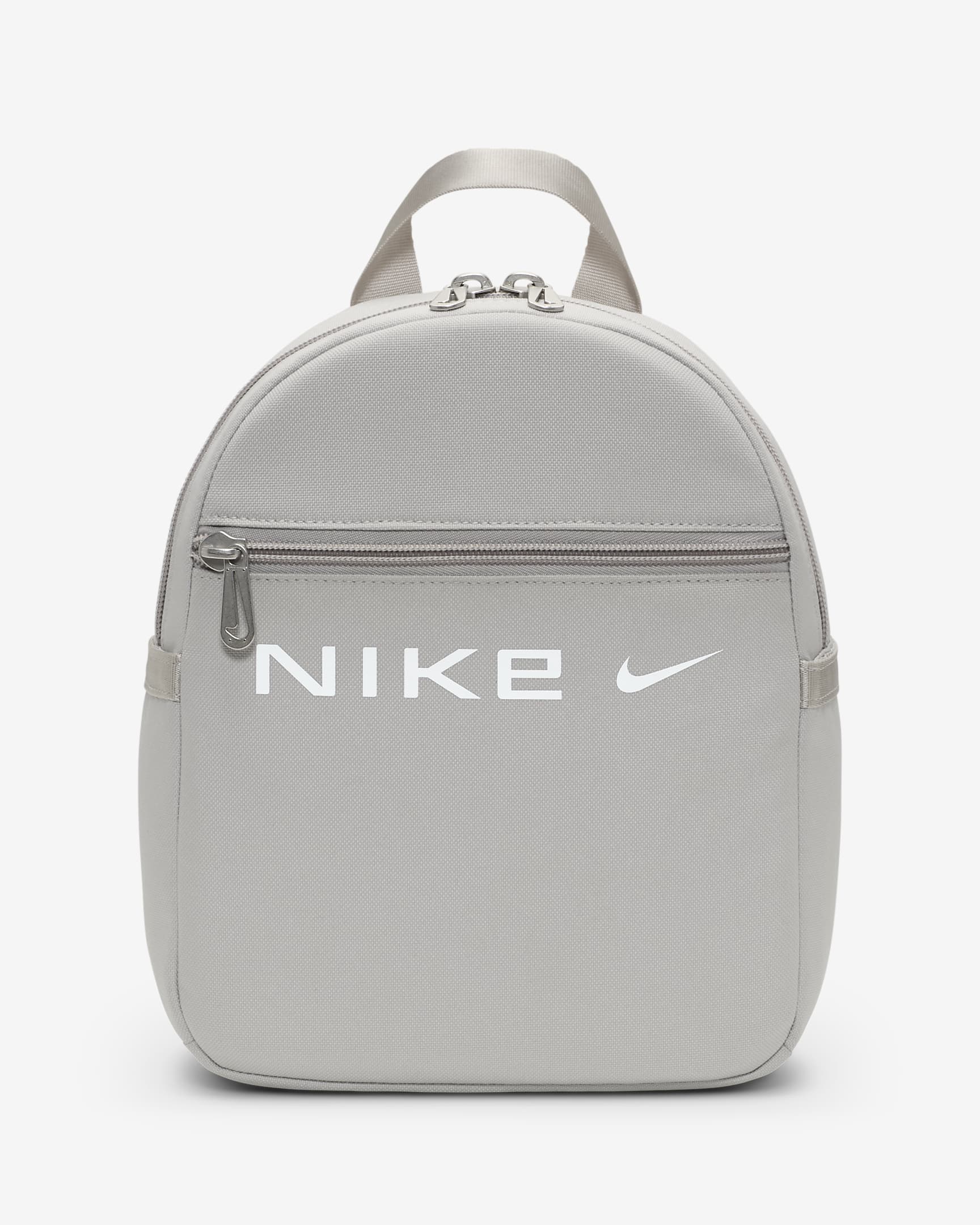 Minimochila para mujer (6 L) Nike Sportswear Futura - Mena de hierro claro/Mena de hierro claro/Blanco