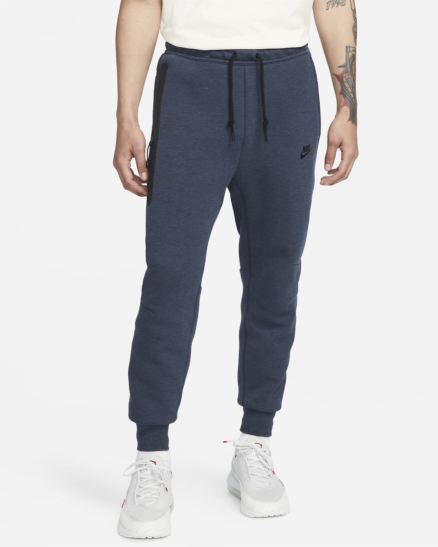 Nike Sportswear Tech Fleece Erkek Jogger'ı - Obsidian Heather/Siyah