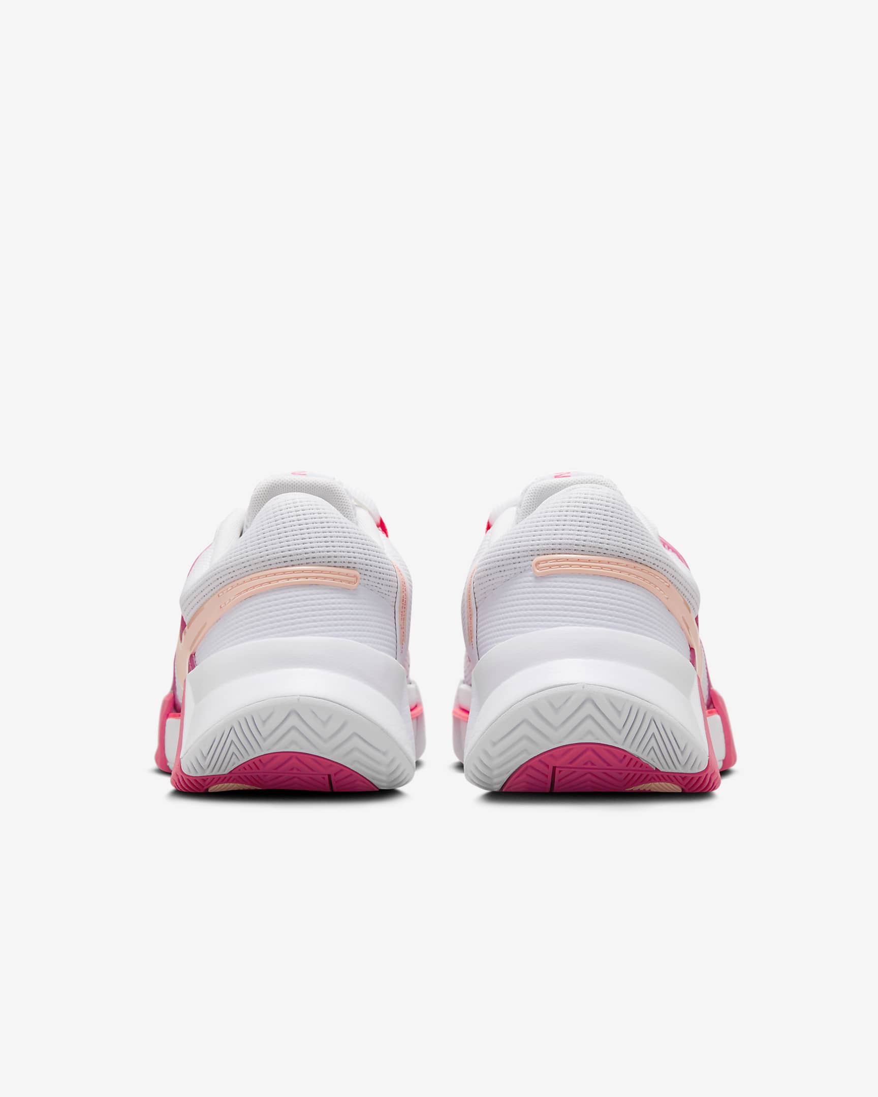 Nike Zoom GP Challenge 1 Women's Hard Court Tennis Shoes - White/Aster Pink/Hot Punch/Crimson Tint