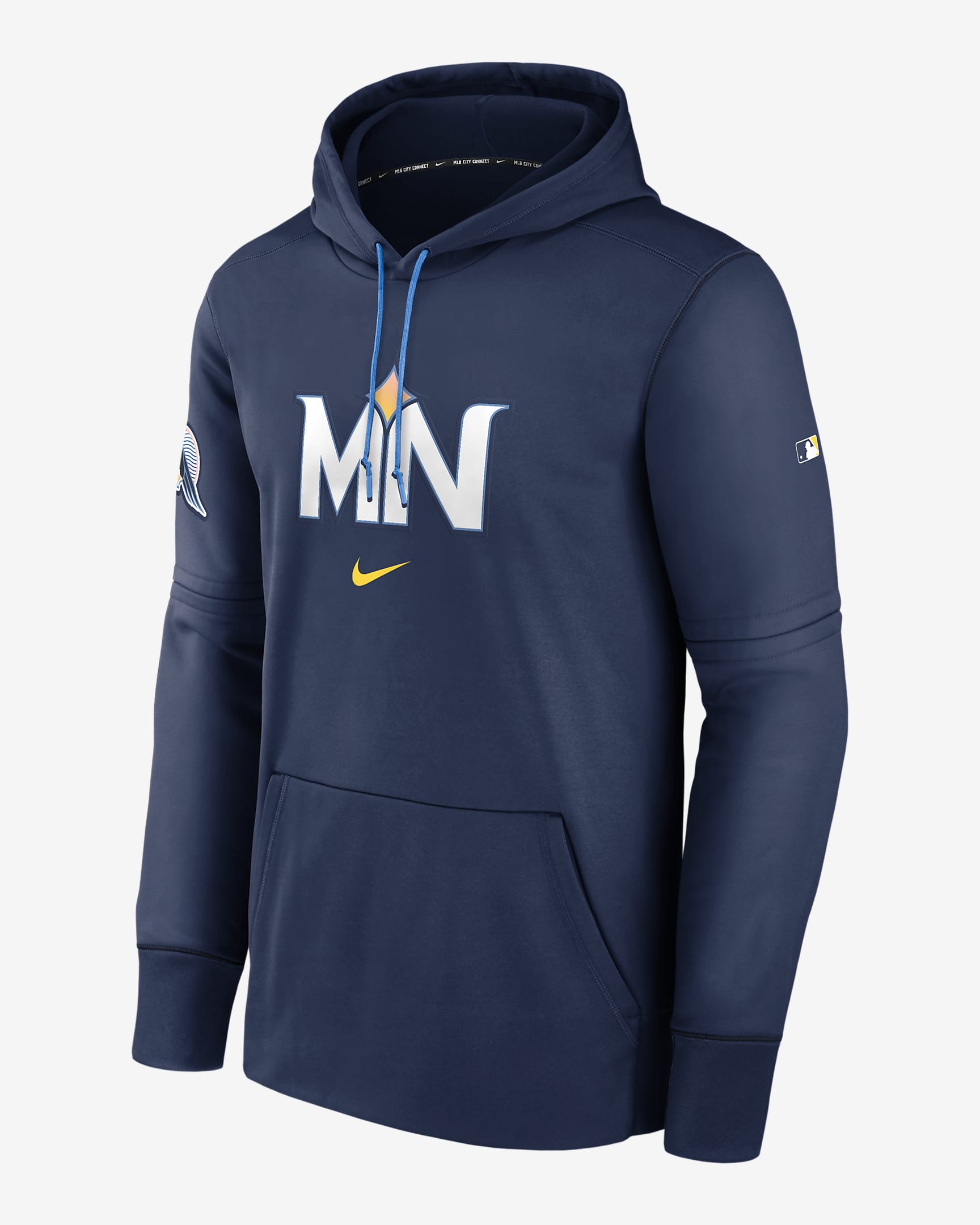 Minnesota Twins City Connect Practice Men's Nike Therma Mlb Pullover 