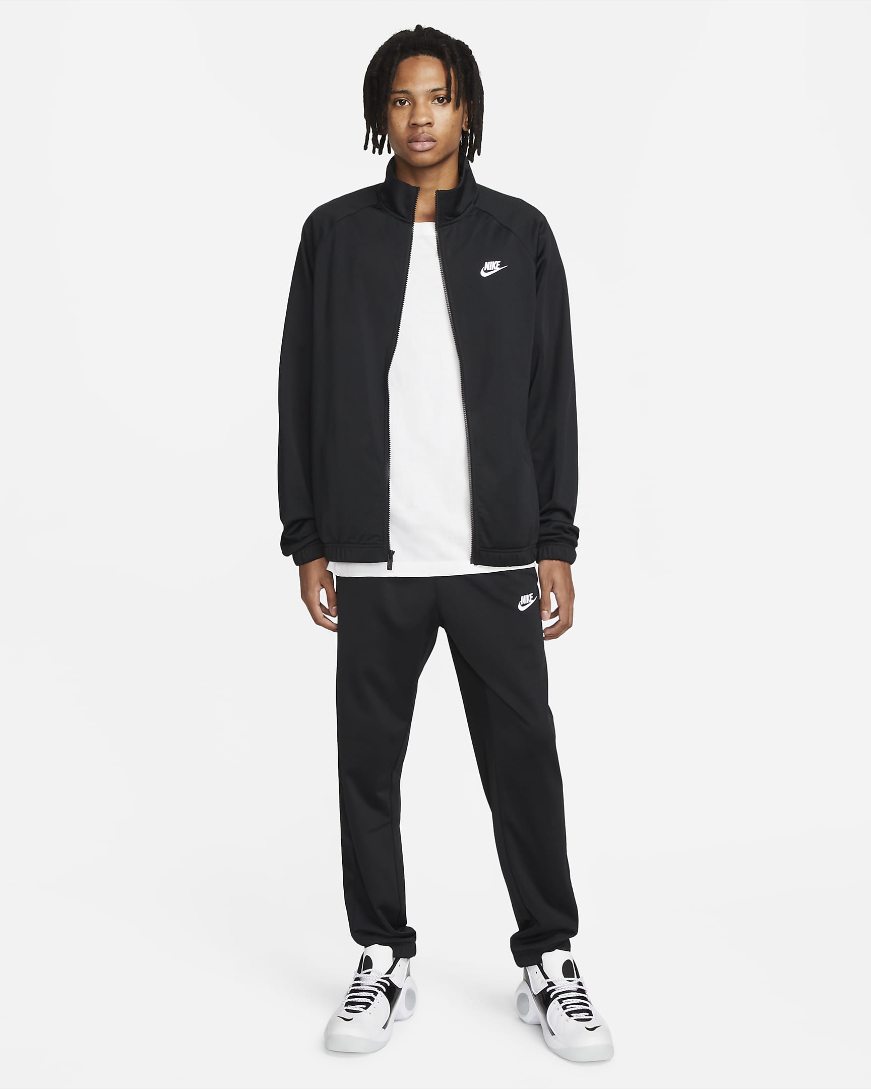 Nike Club Men's Poly-Knit Tracksuit. Nike UK