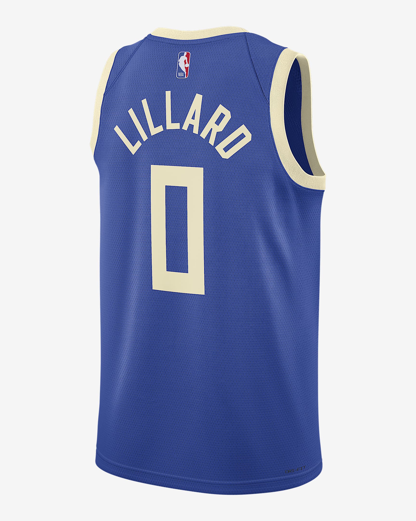 Damian Lillard Milwaukee Bucks 2024/25 City Edition Men's Nike DriFIT
