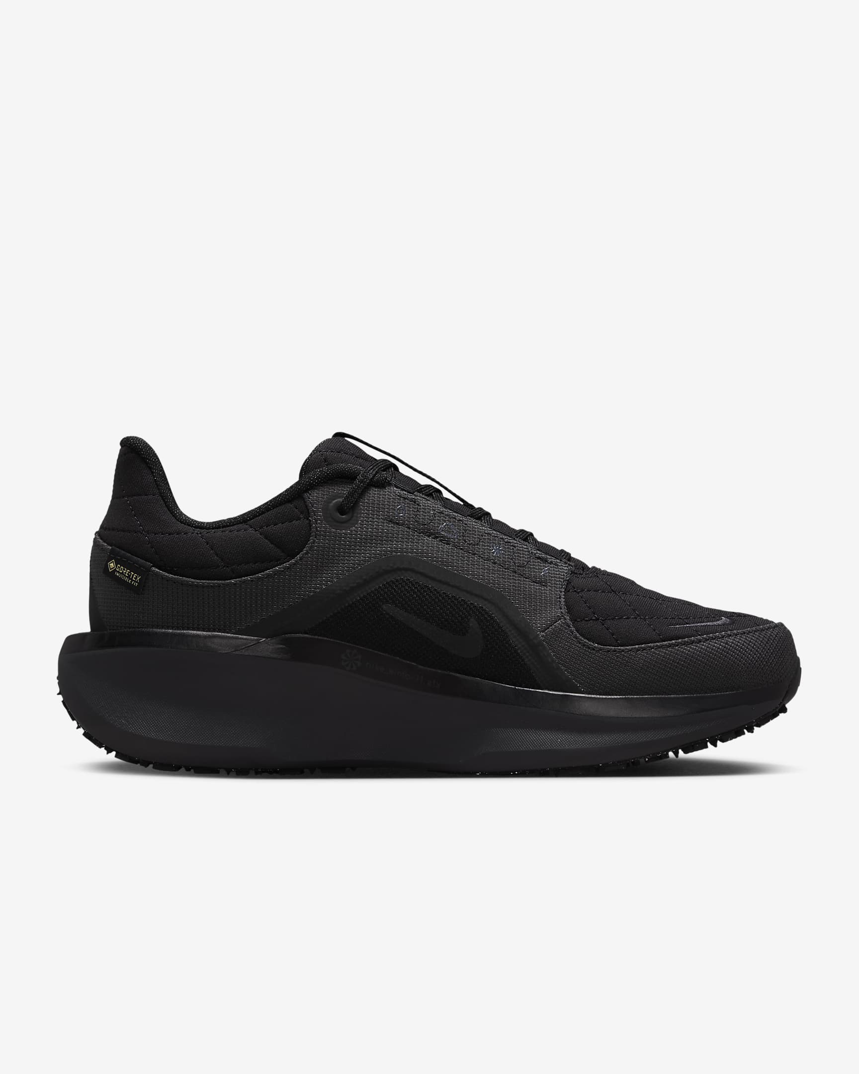 Damskie wodoszczelne buty do biegania po asfalcie Nike Winflo 11 GORE-TEX - Czerń/Anthracite/Czerń