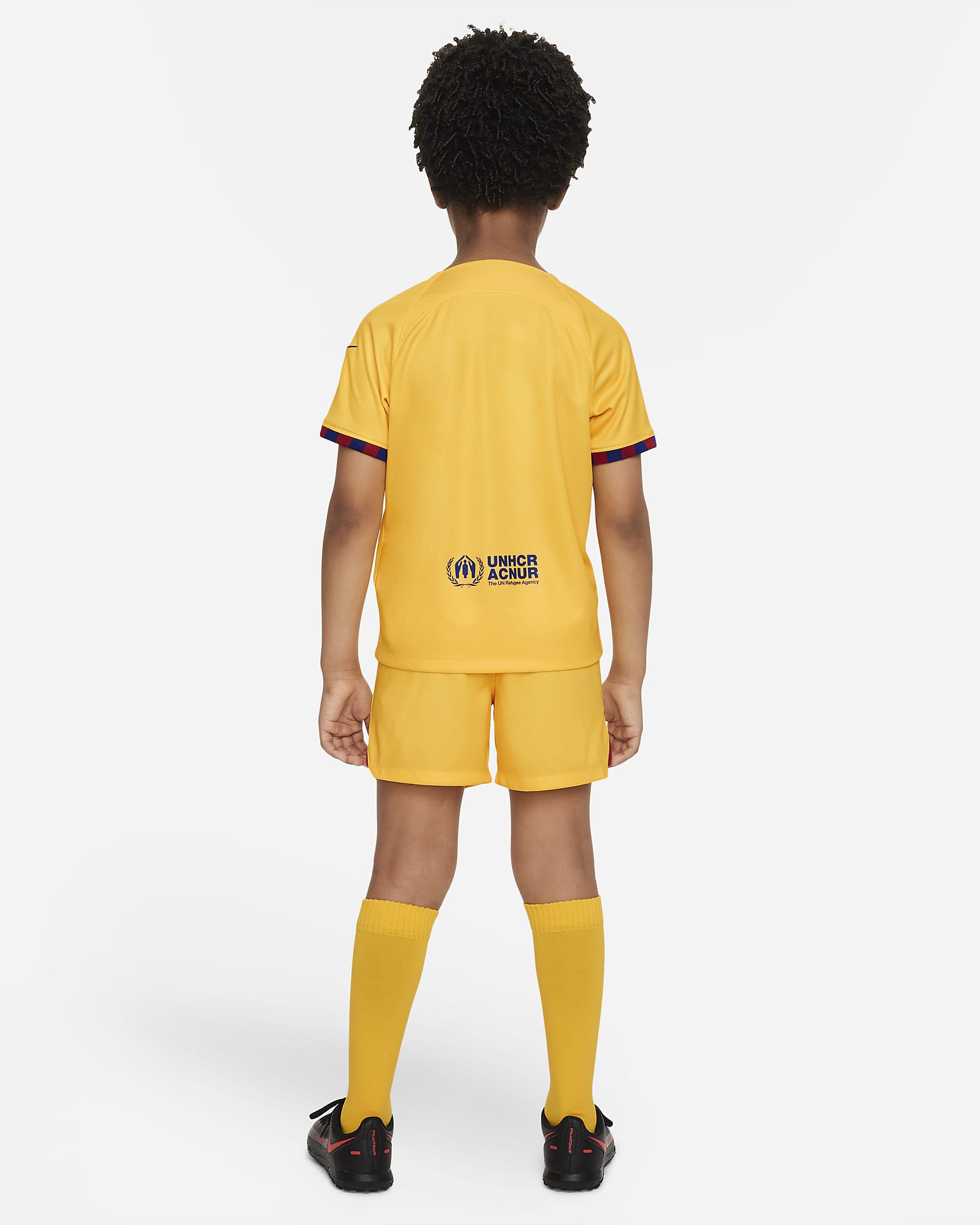 F.C. Barcelona 2022/23 Fourth Younger Kids' Nike Football Kit. Nike BG