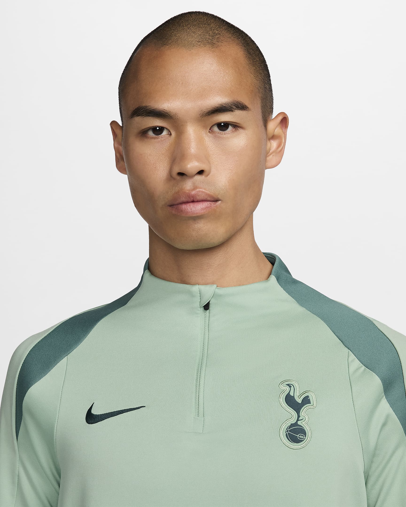 Tottenham Hotspur Strike Third Men's Nike Dri-FIT Football Drill Top - Enamel Green/Bicoastal/Faded Spruce