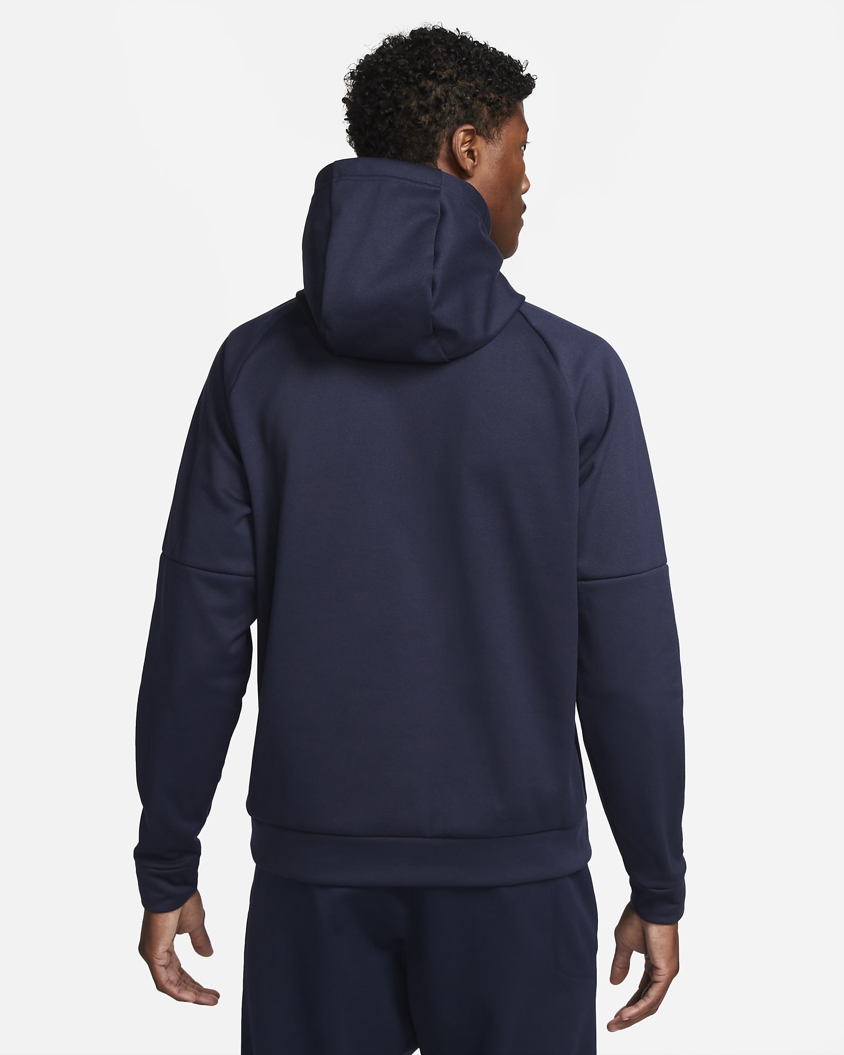 Nike Therma Men's Therma-FIT Hooded Fitness Pullover. Nike.com