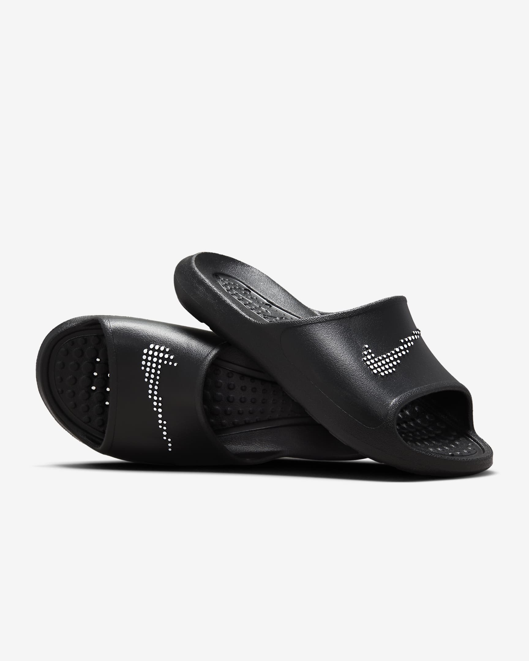 Nike Victory One Chanclas para la ducha - Mujer - Negro/Negro/Blanco