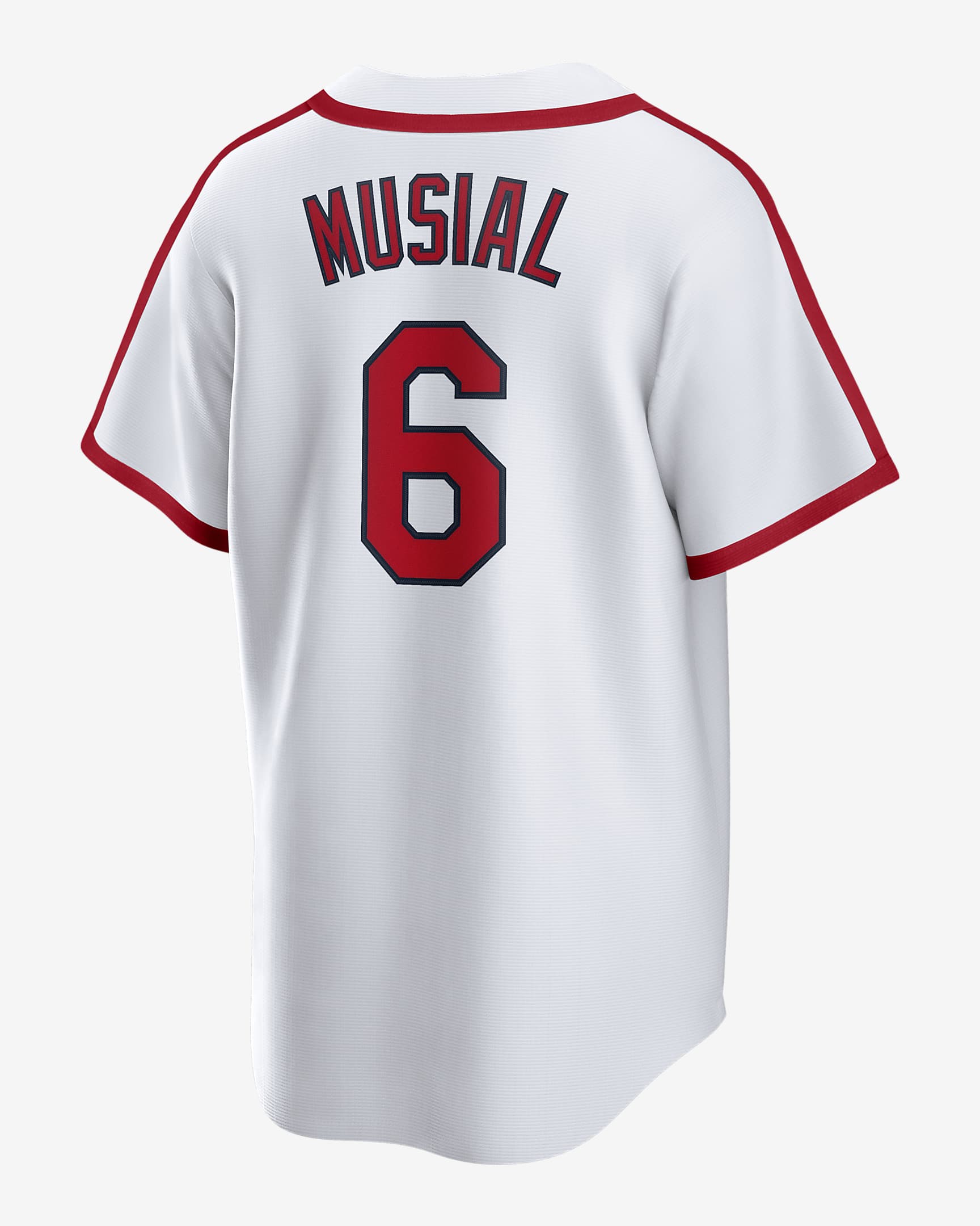 MLB St. Louis Cardinals (Stan Musial) Men's Cooperstown Baseball Jersey - White