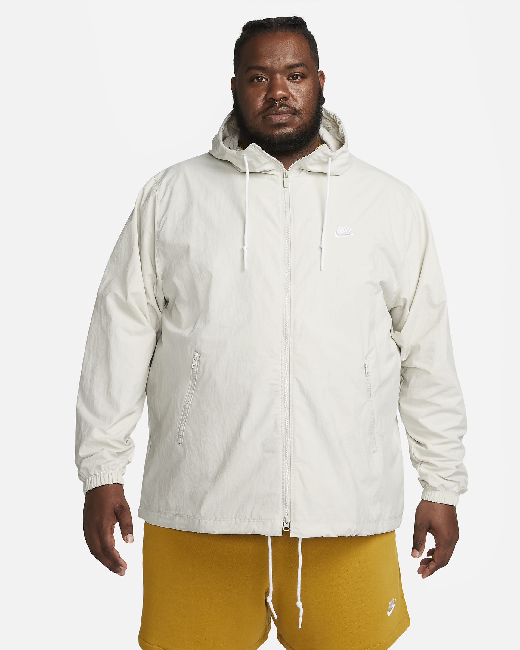 Nike Club Men's Full-Zip Woven Jacket. Nike LU